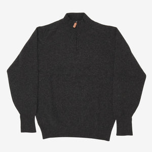 Wool Half Zip Sweater