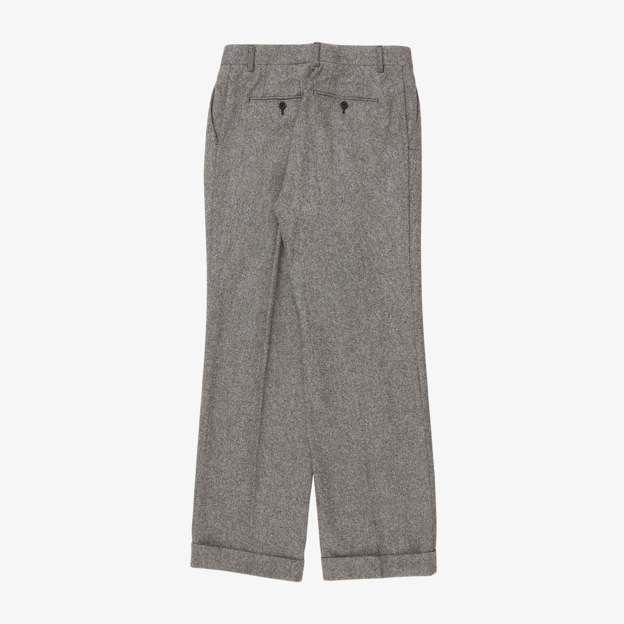 Wool Cashmere Trousers