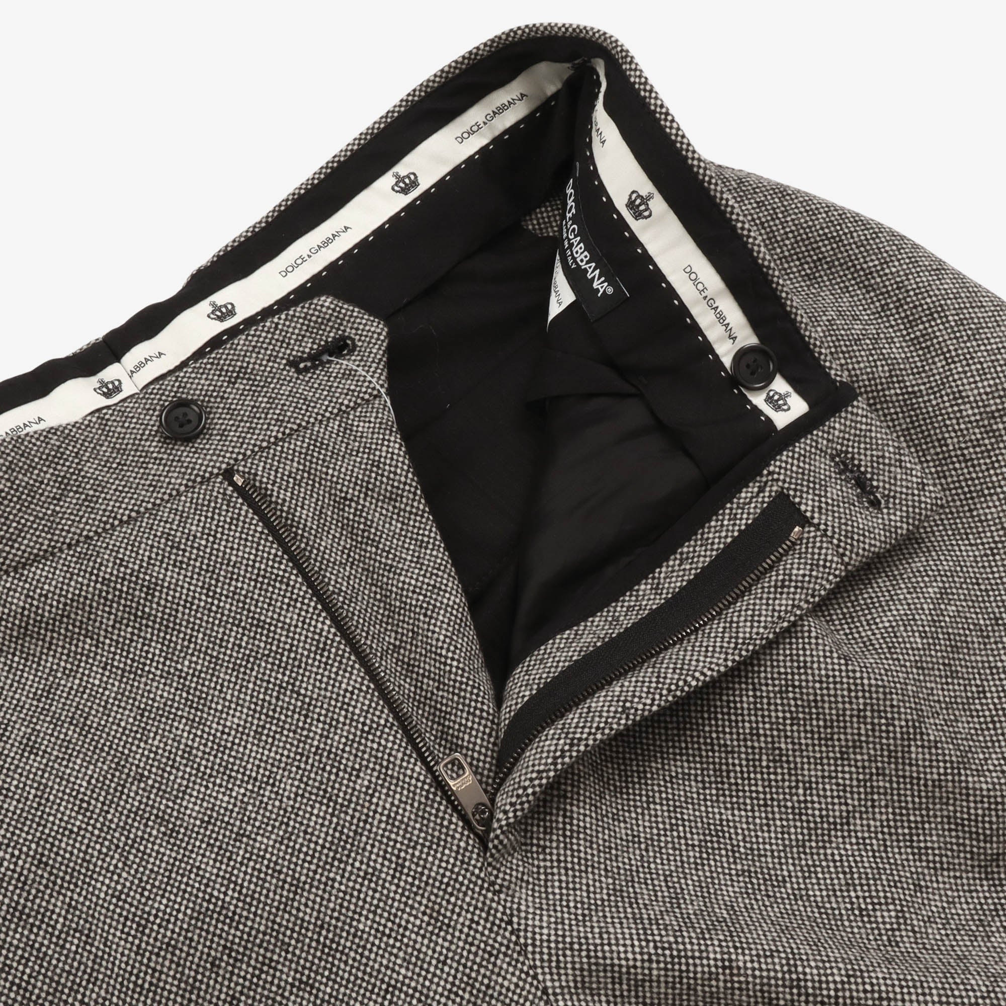 Wool Cashmere Trousers