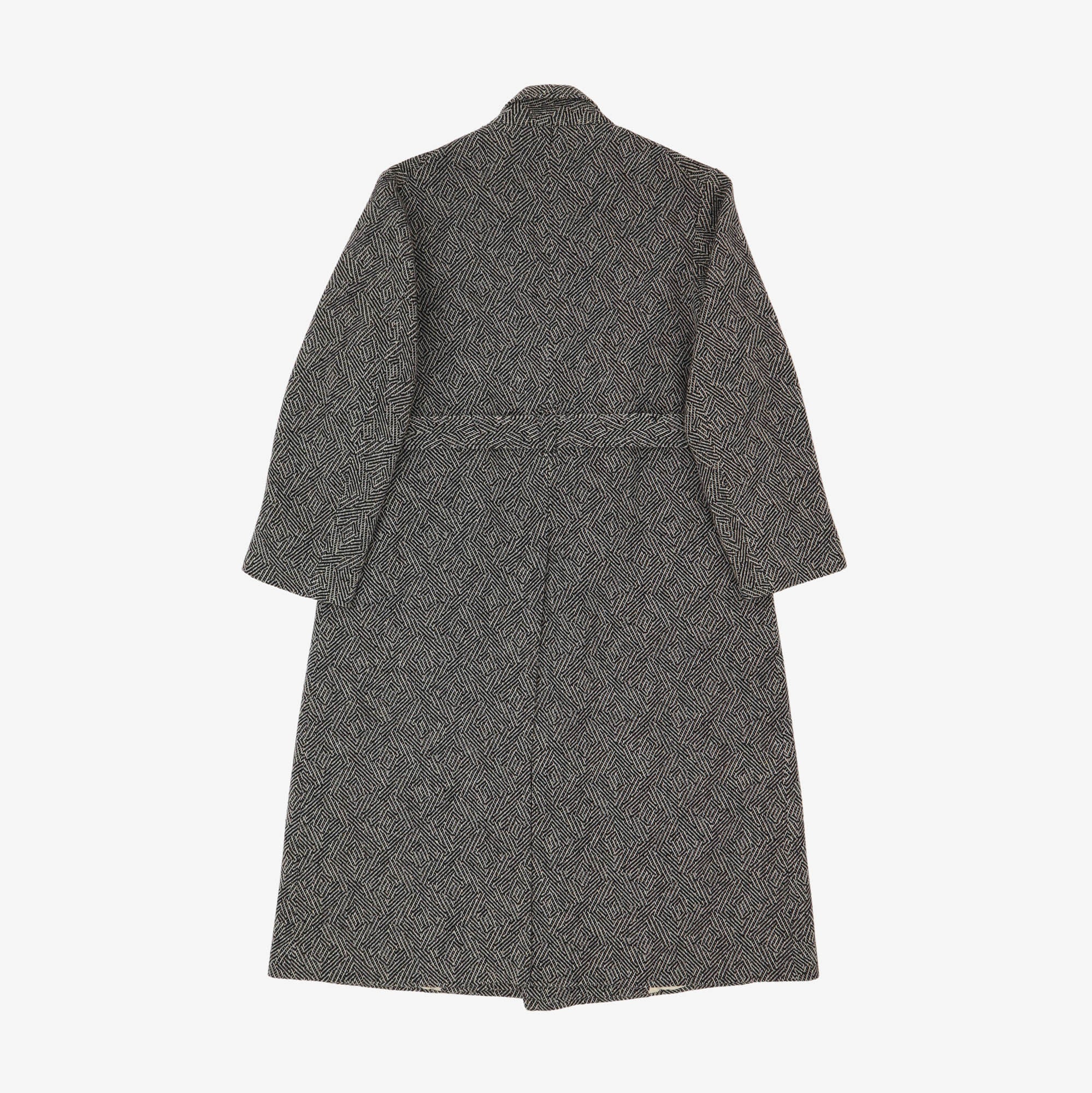 HBT Longline Belted Coat