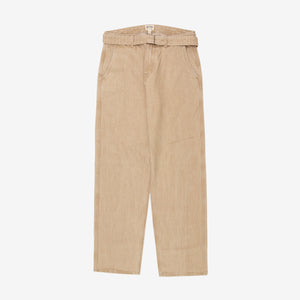 Relaxed Self Belted Denim