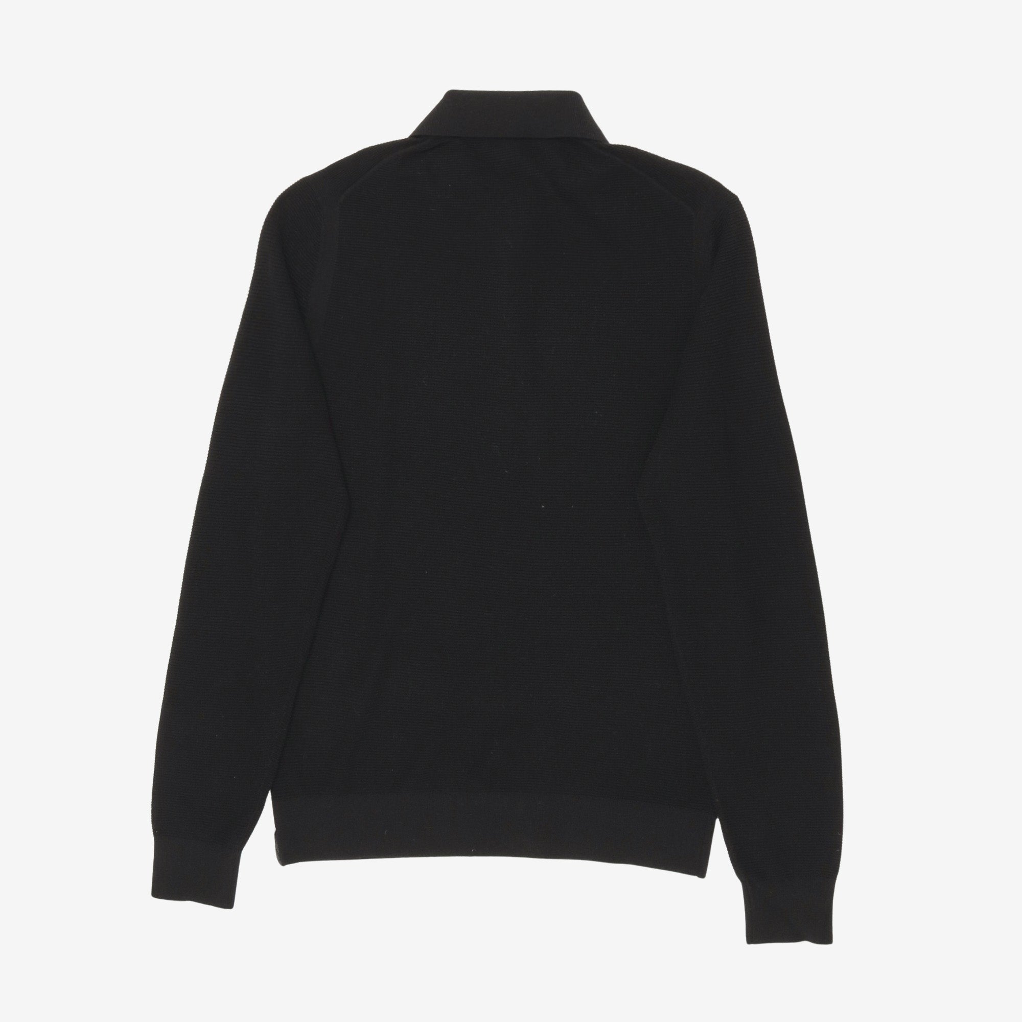 Silk Blend Knitted Polo