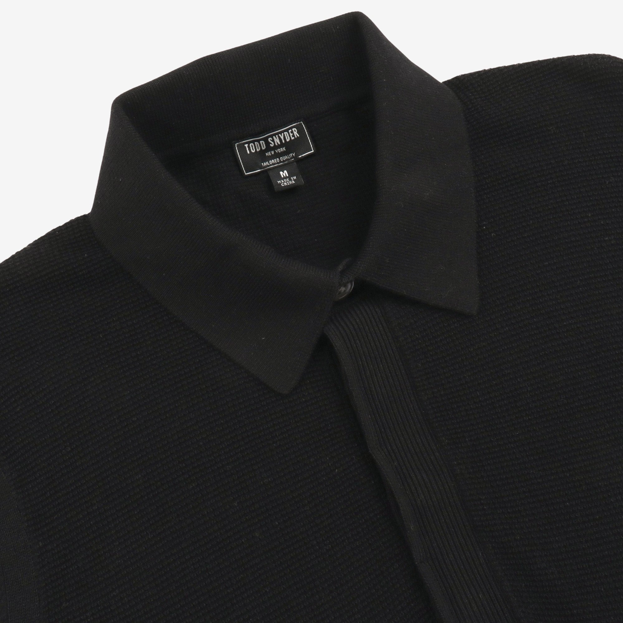 Silk Blend Knitted Polo