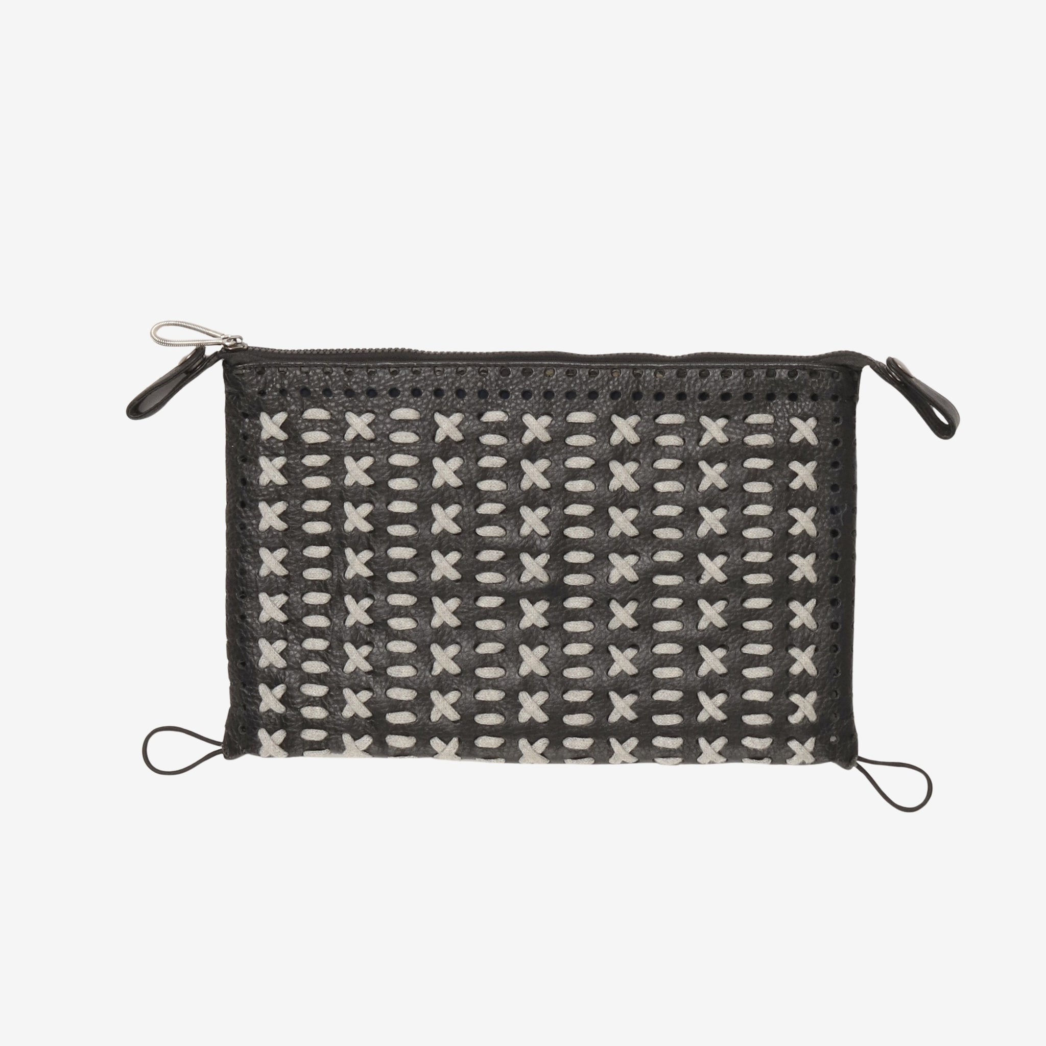 Cross Stitch Satchel Bag