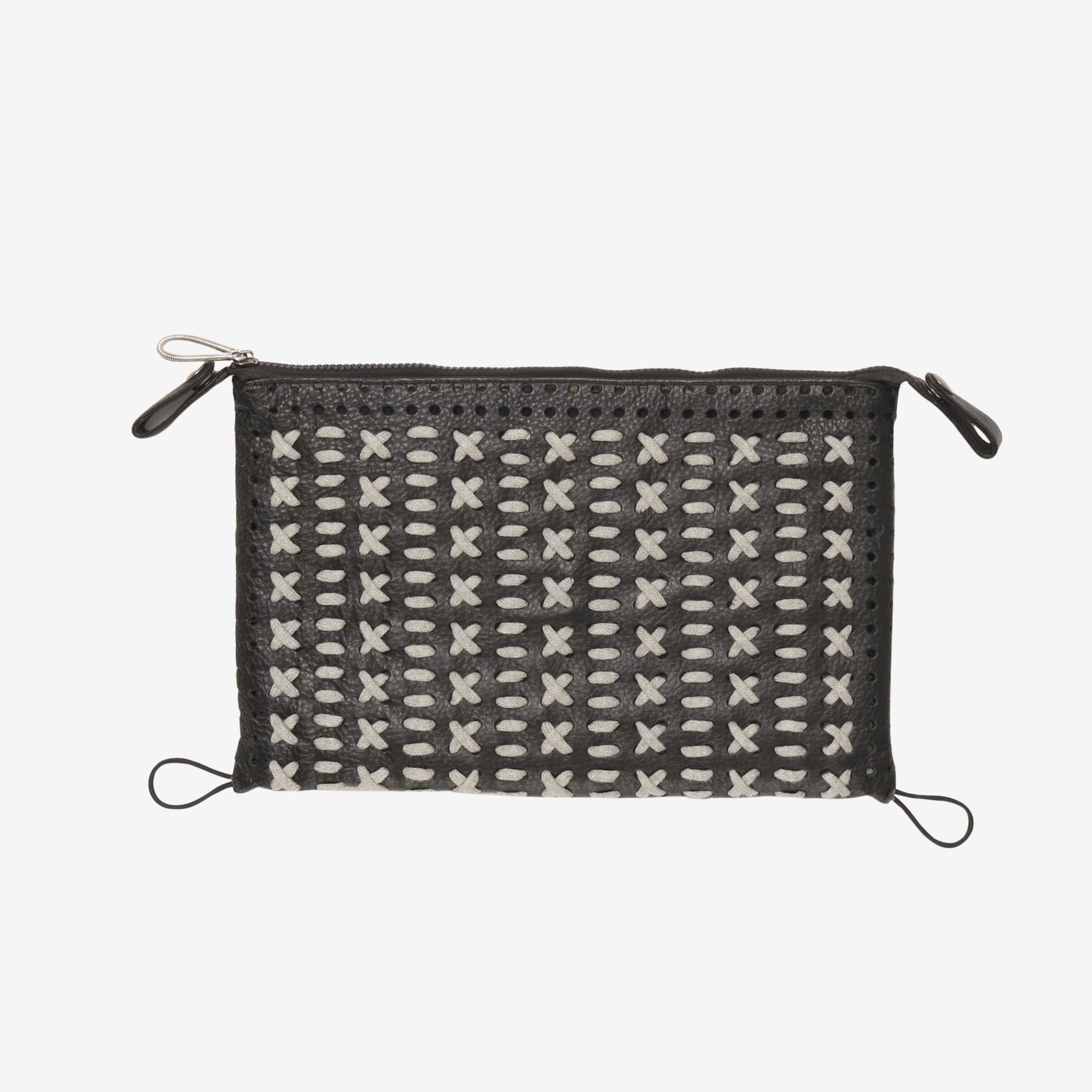 Cross Stitch Satchel Bag