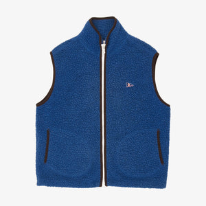 Boucle Wool Zip Fleece Vest