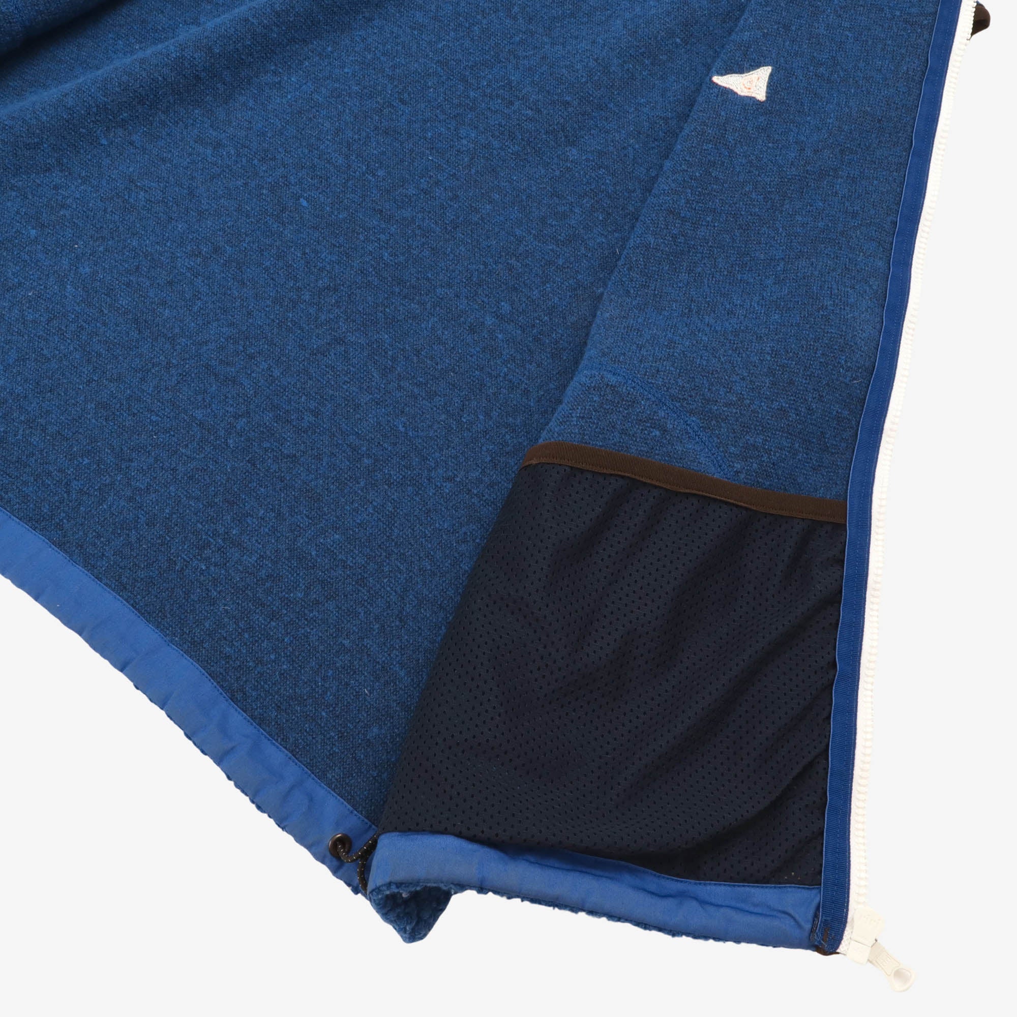 Boucle Wool Zip Fleece Vest