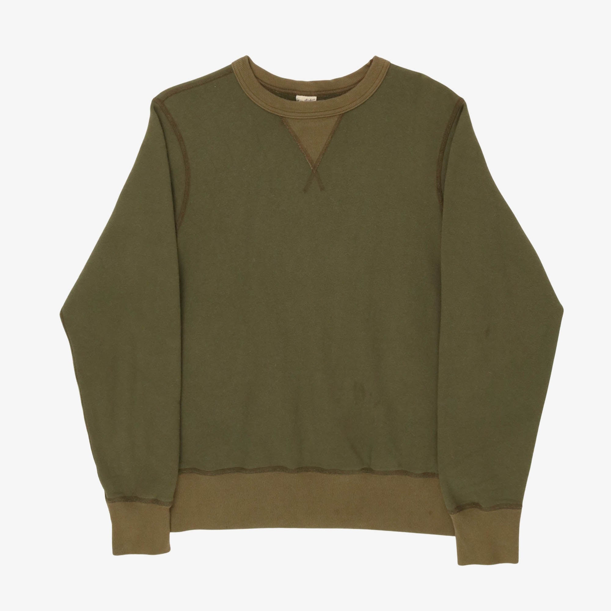 Single V Needle Sweatshirt