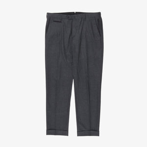 Pleated Wool Trousers (34W x 30.5L)