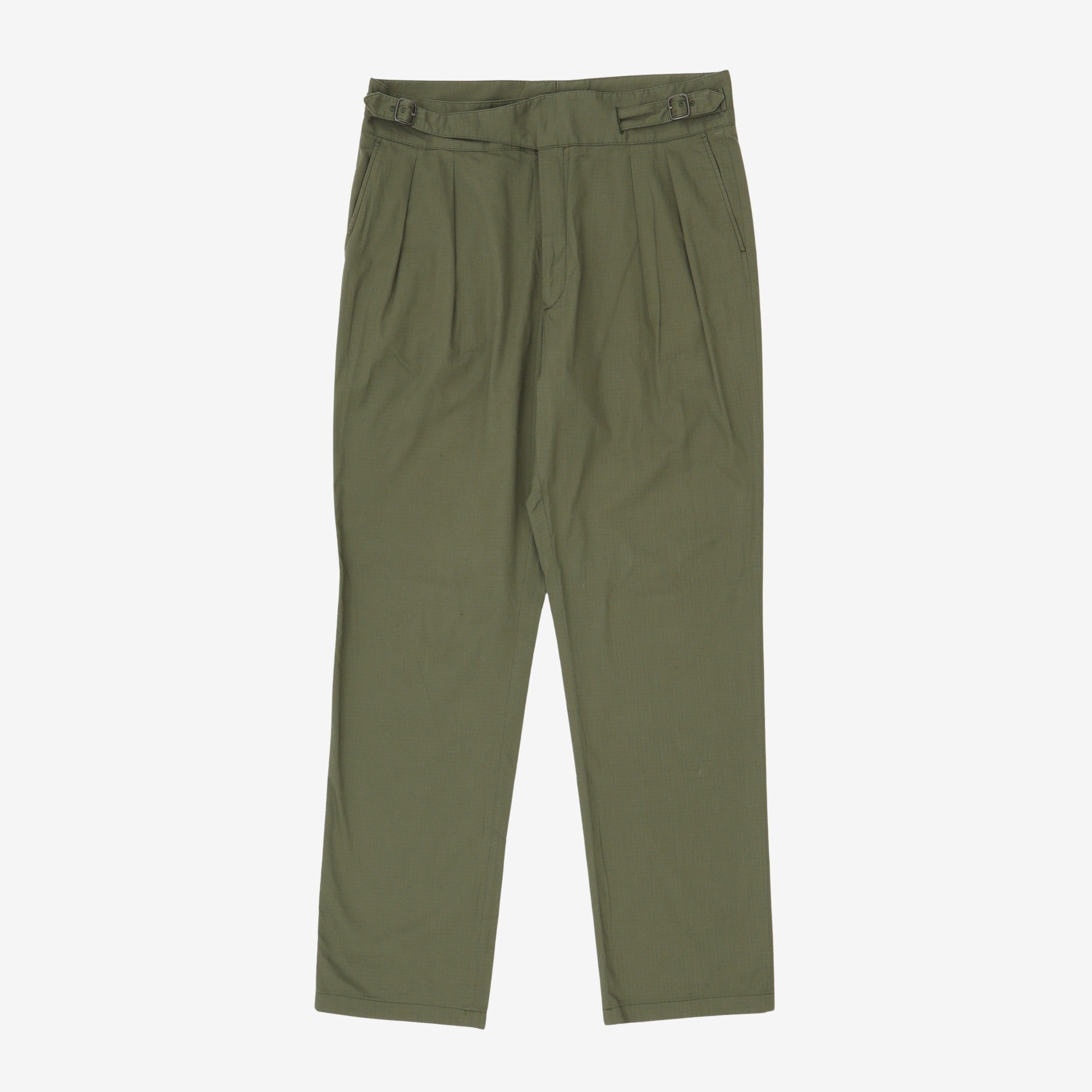 Ripstop Two Pleat Trousers