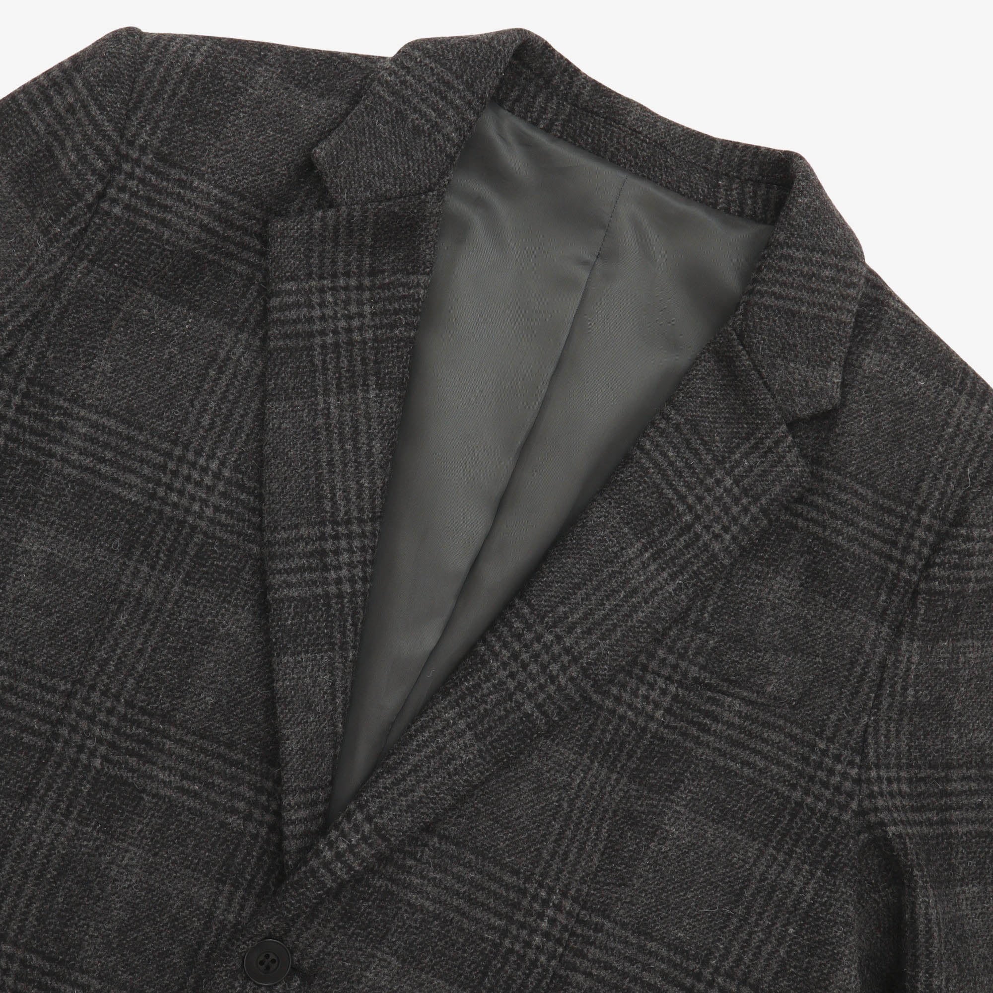Wool Check Blazer