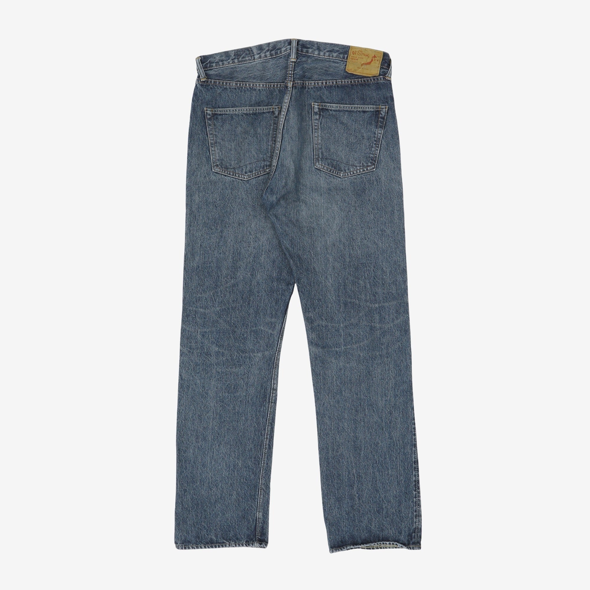 105 Straight Selvedge Denim