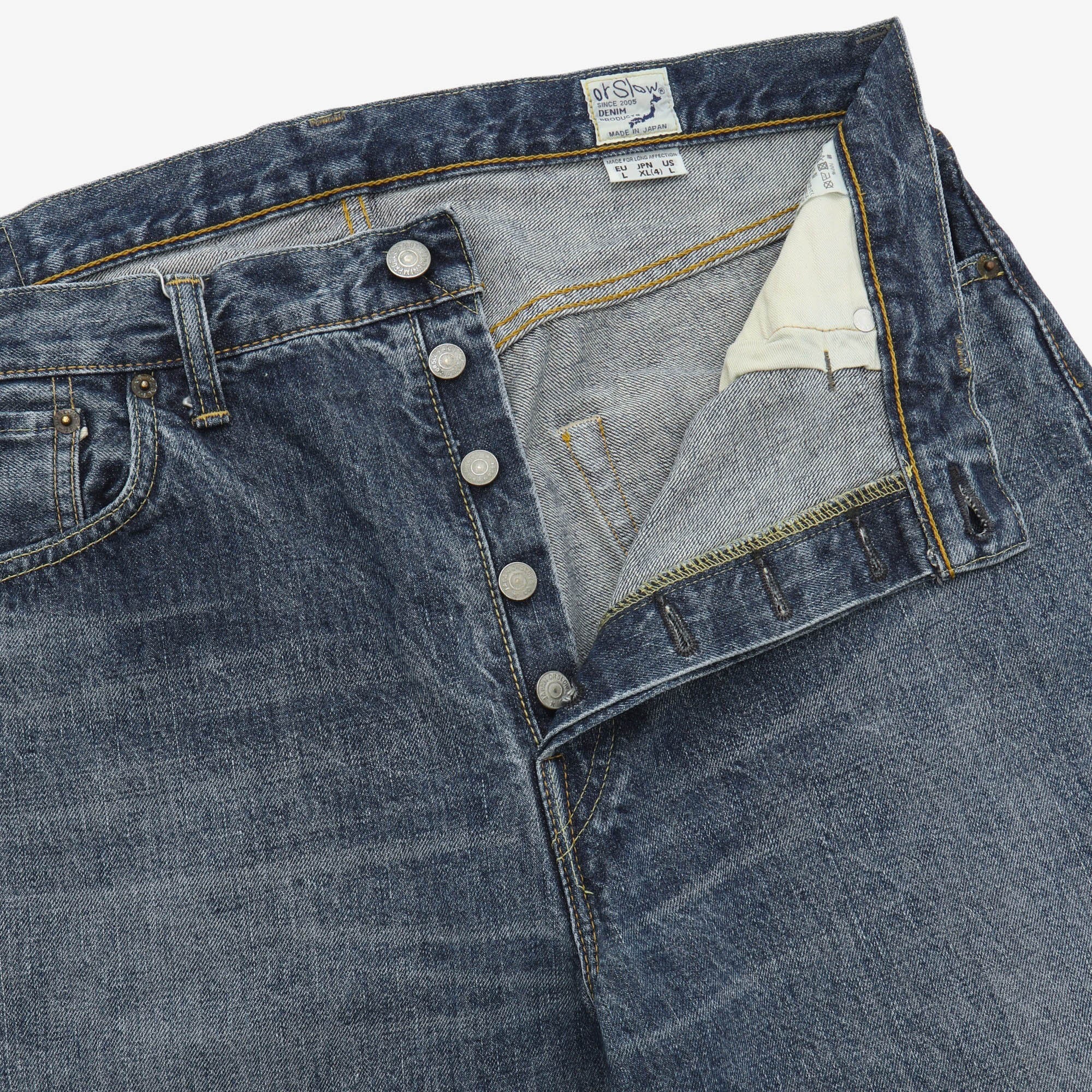 105 Straight Selvedge Denim