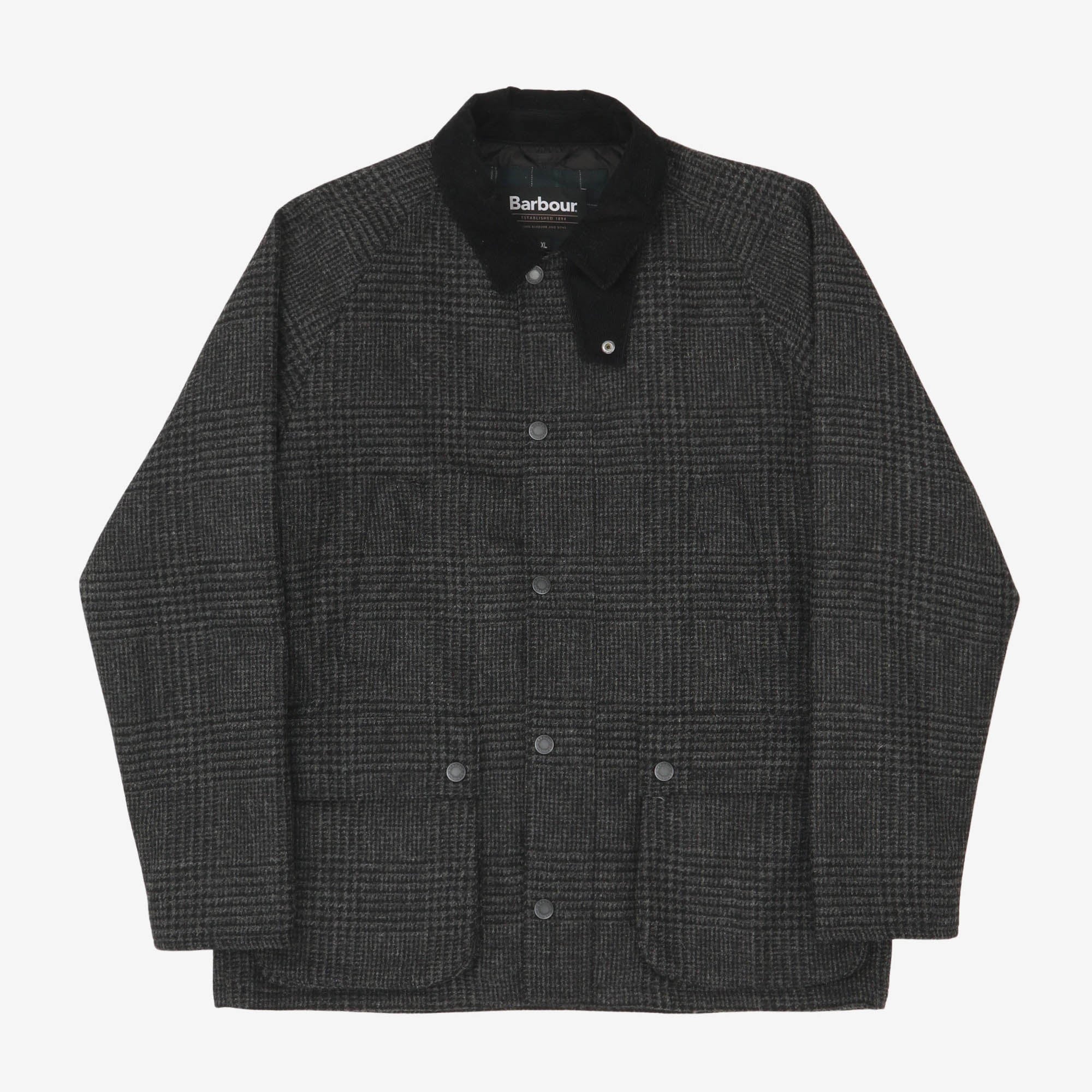 Wool Check Bedale Jacket