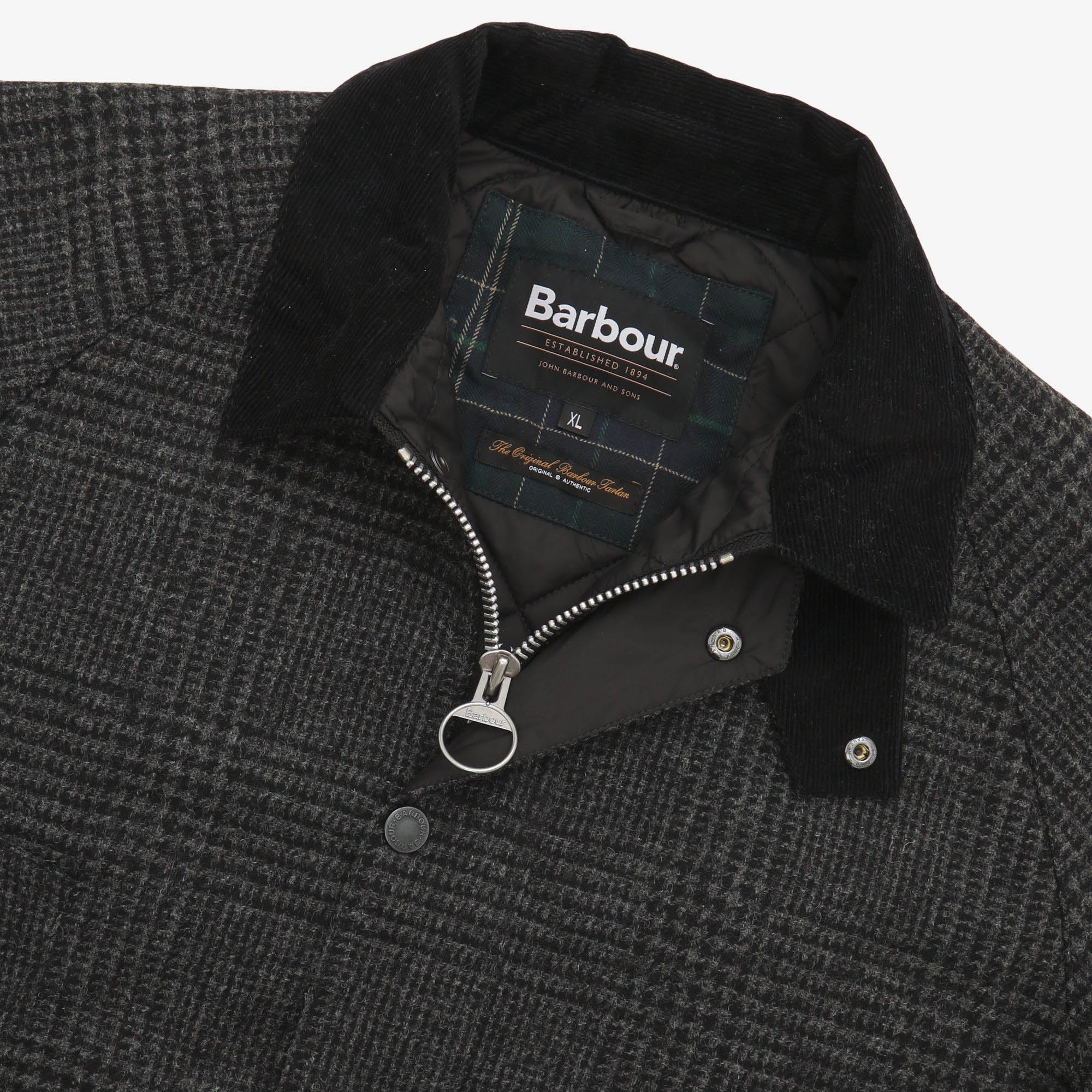 Wool Check Bedale Jacket