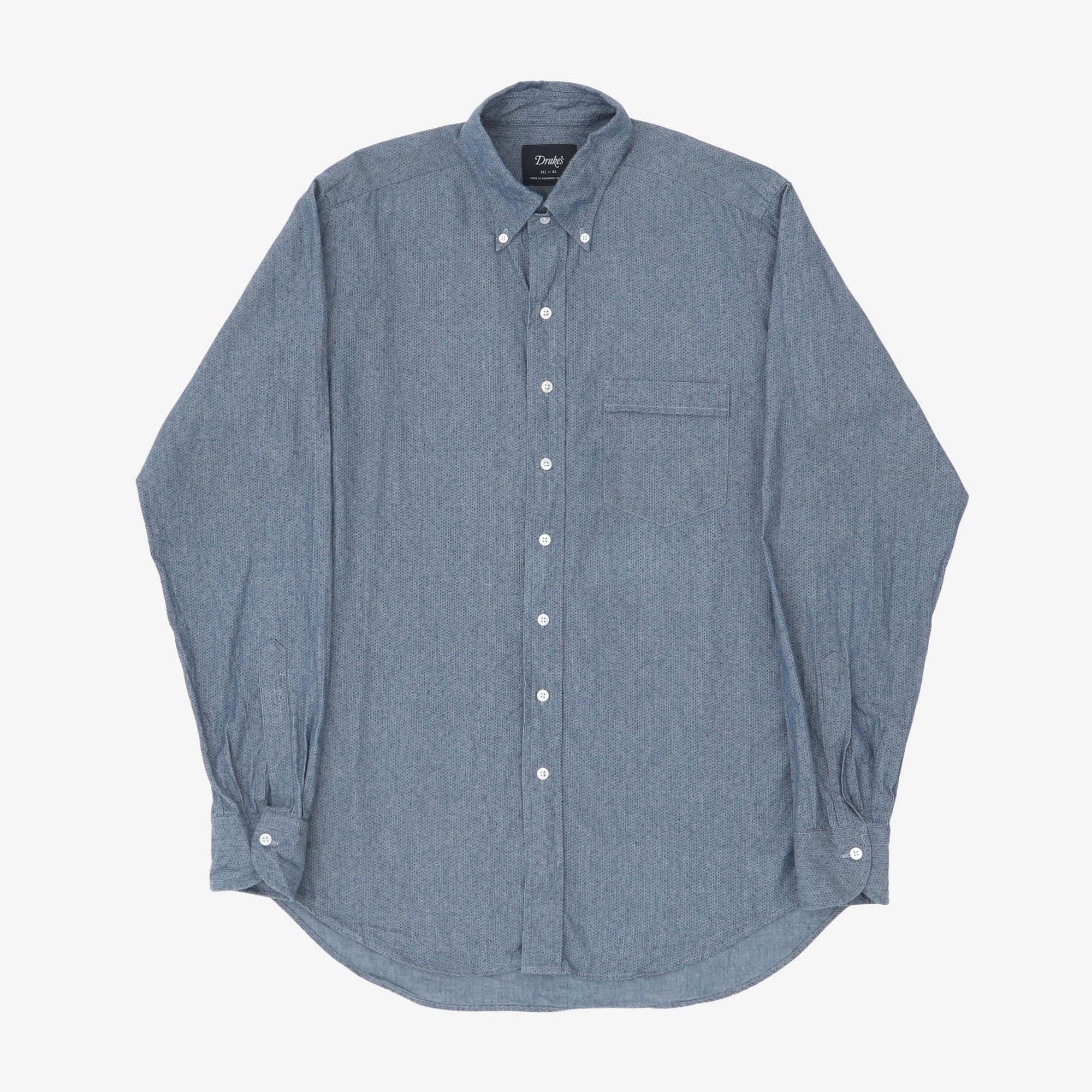Pattern Oxford Shirt