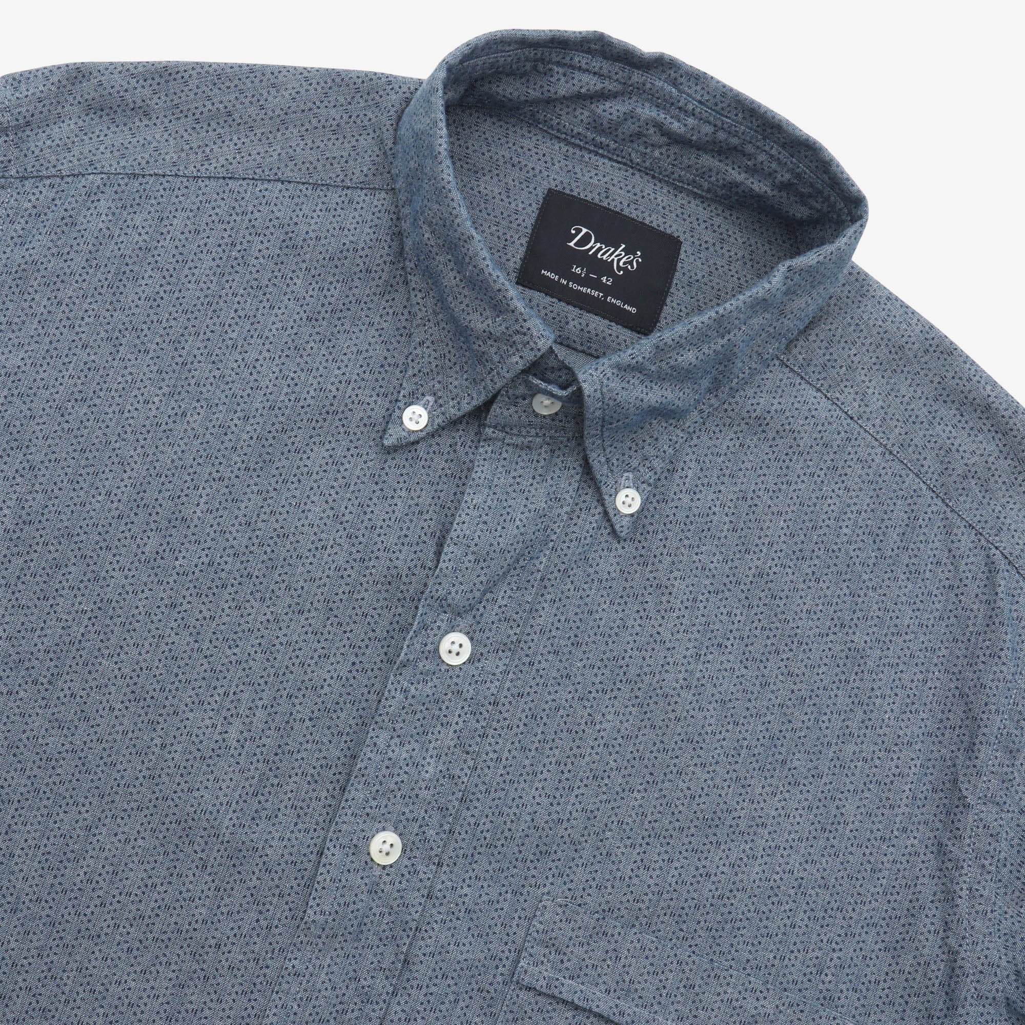 Pattern Oxford Shirt