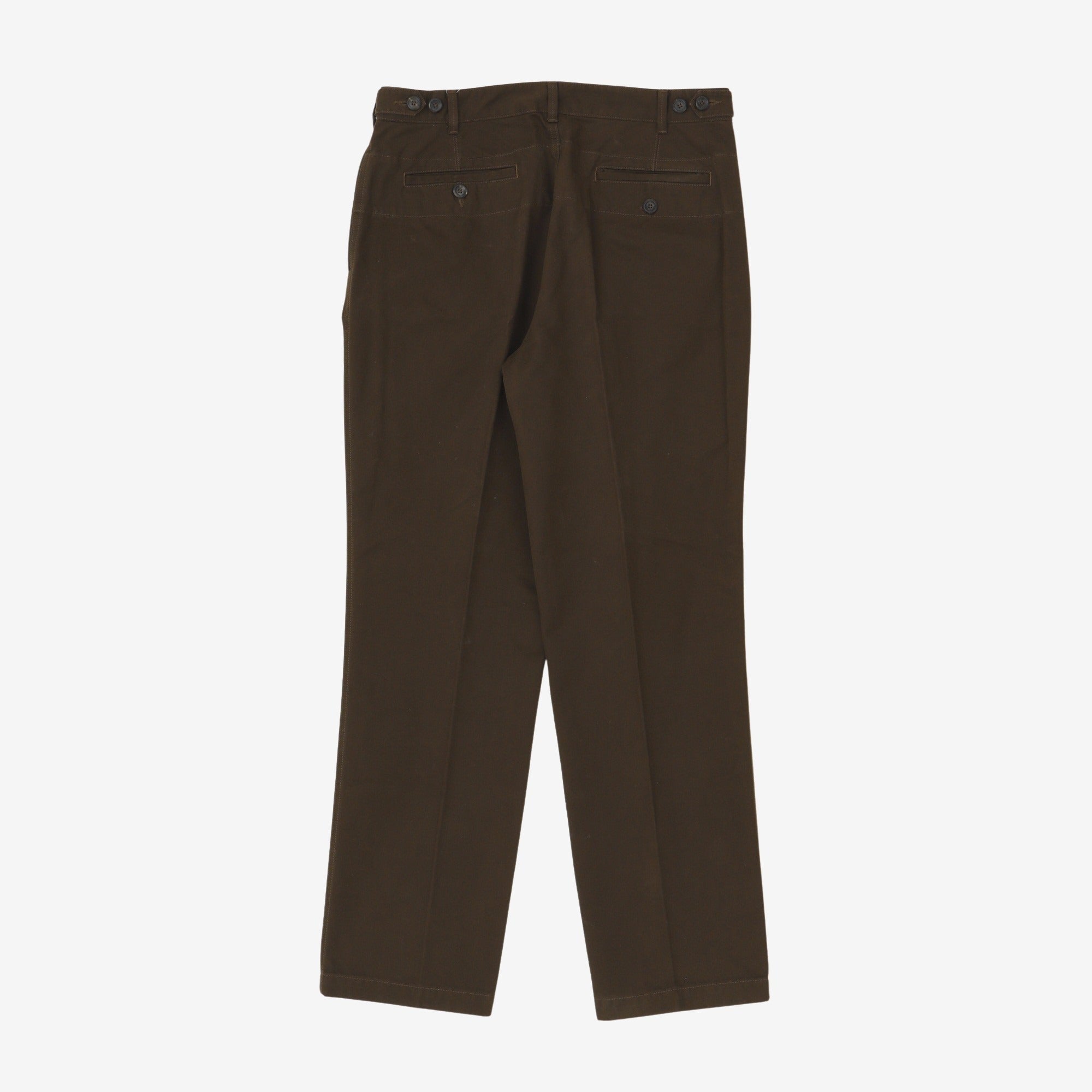 ALD One Pleat Twill Chinos