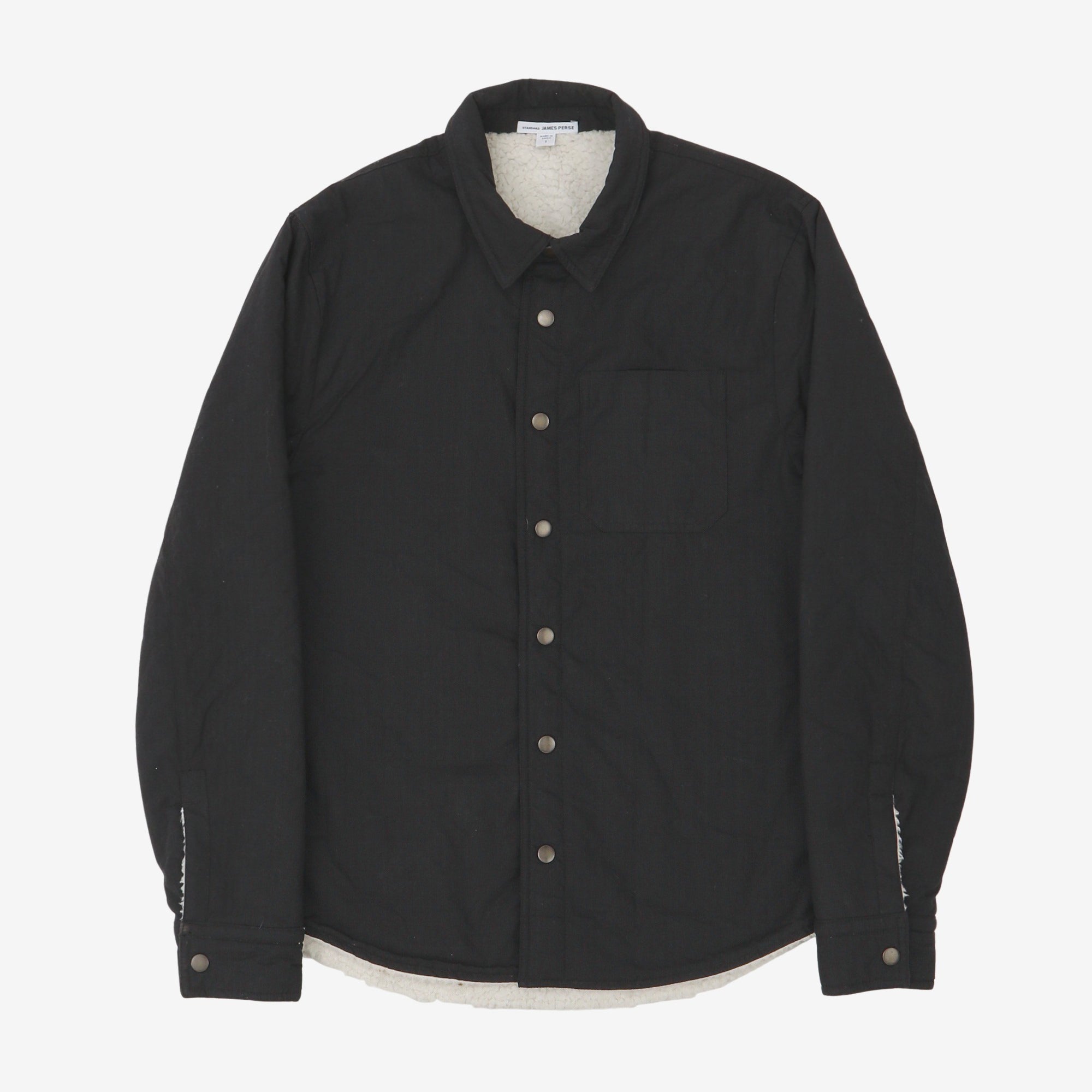 Fur Lined Button Up jacket
