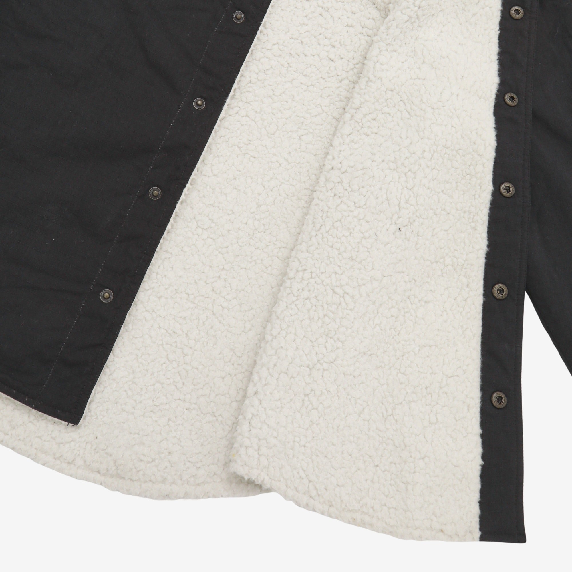 Fur Lined Button Up jacket