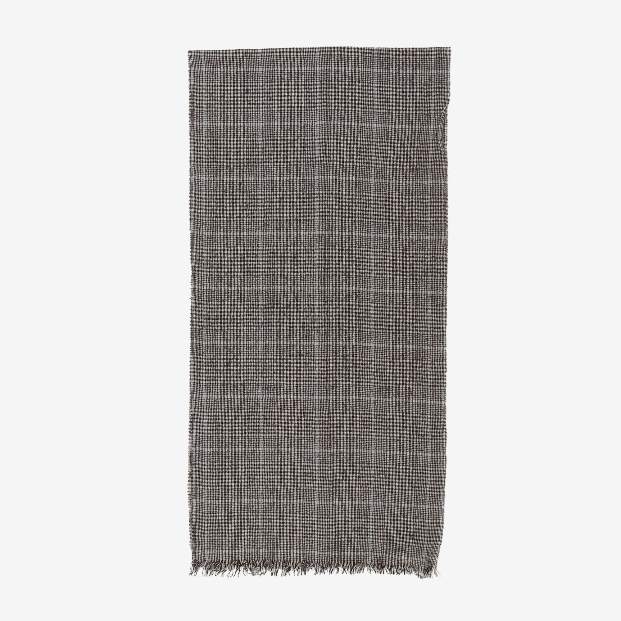 Cashmere Blend Check Scarf