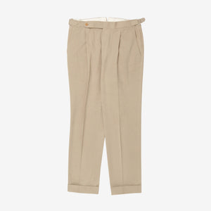Bespoke Pleated Trouser
