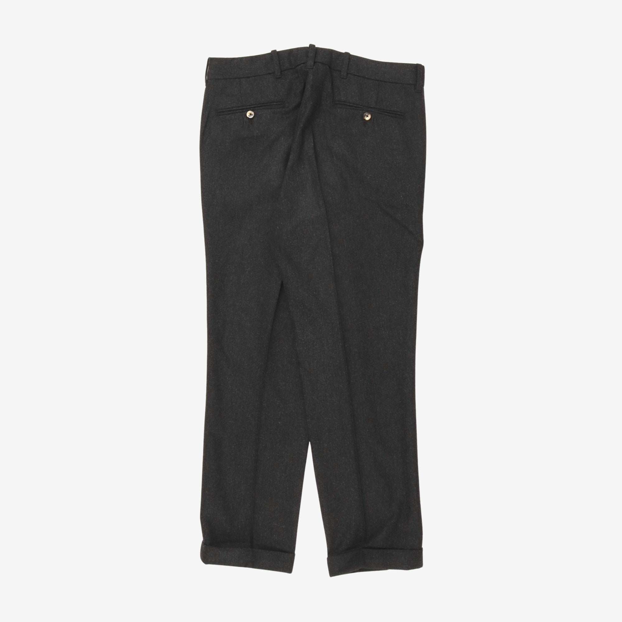 Single Pleated Trousers