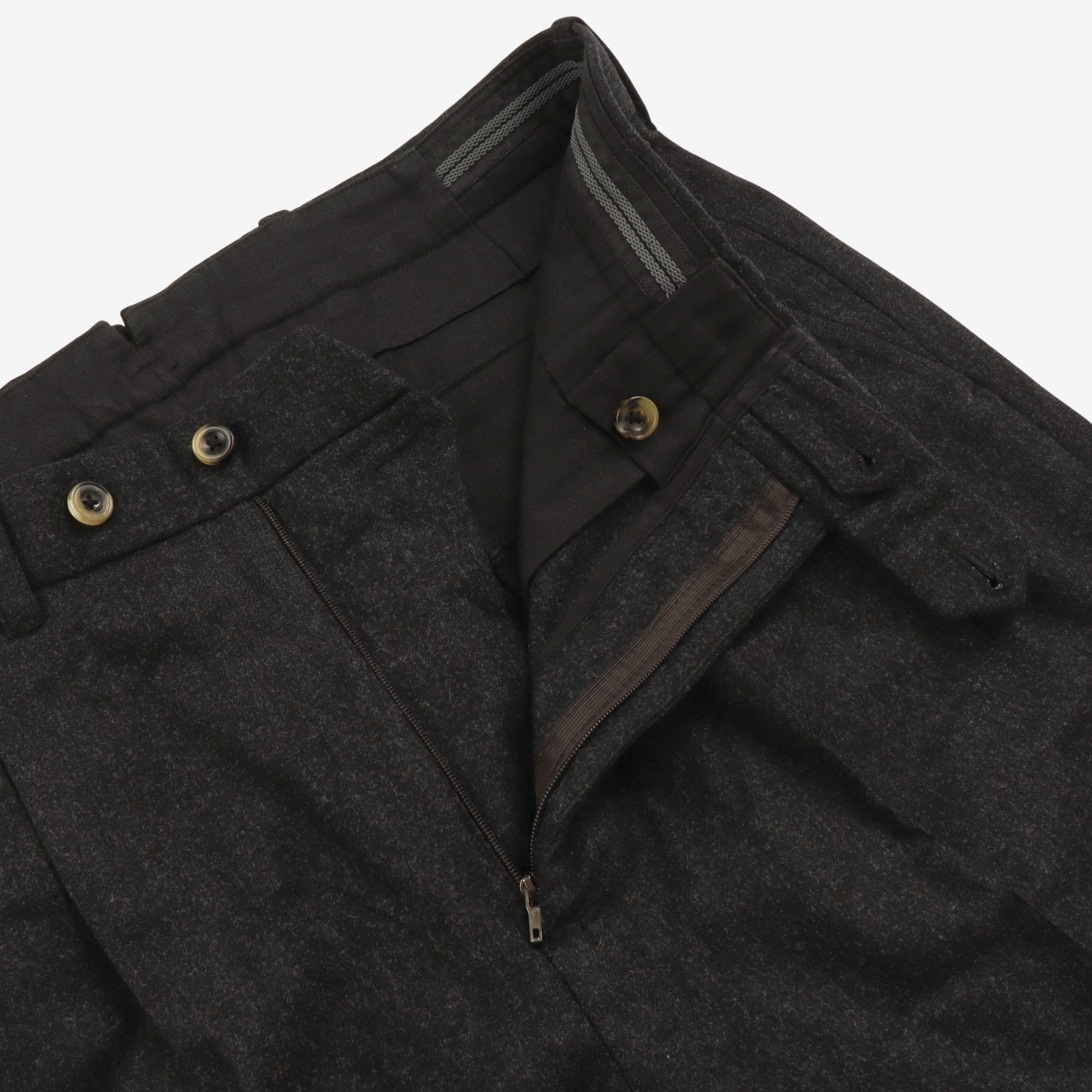 Single Pleated Trousers