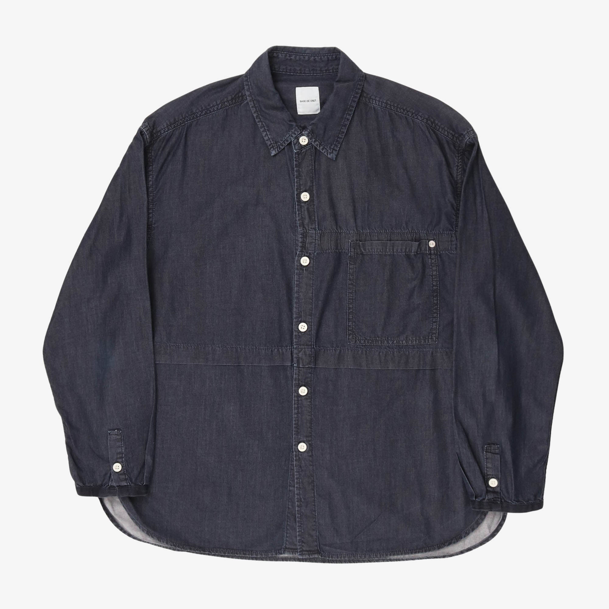 Dyed One Pocket Shirt