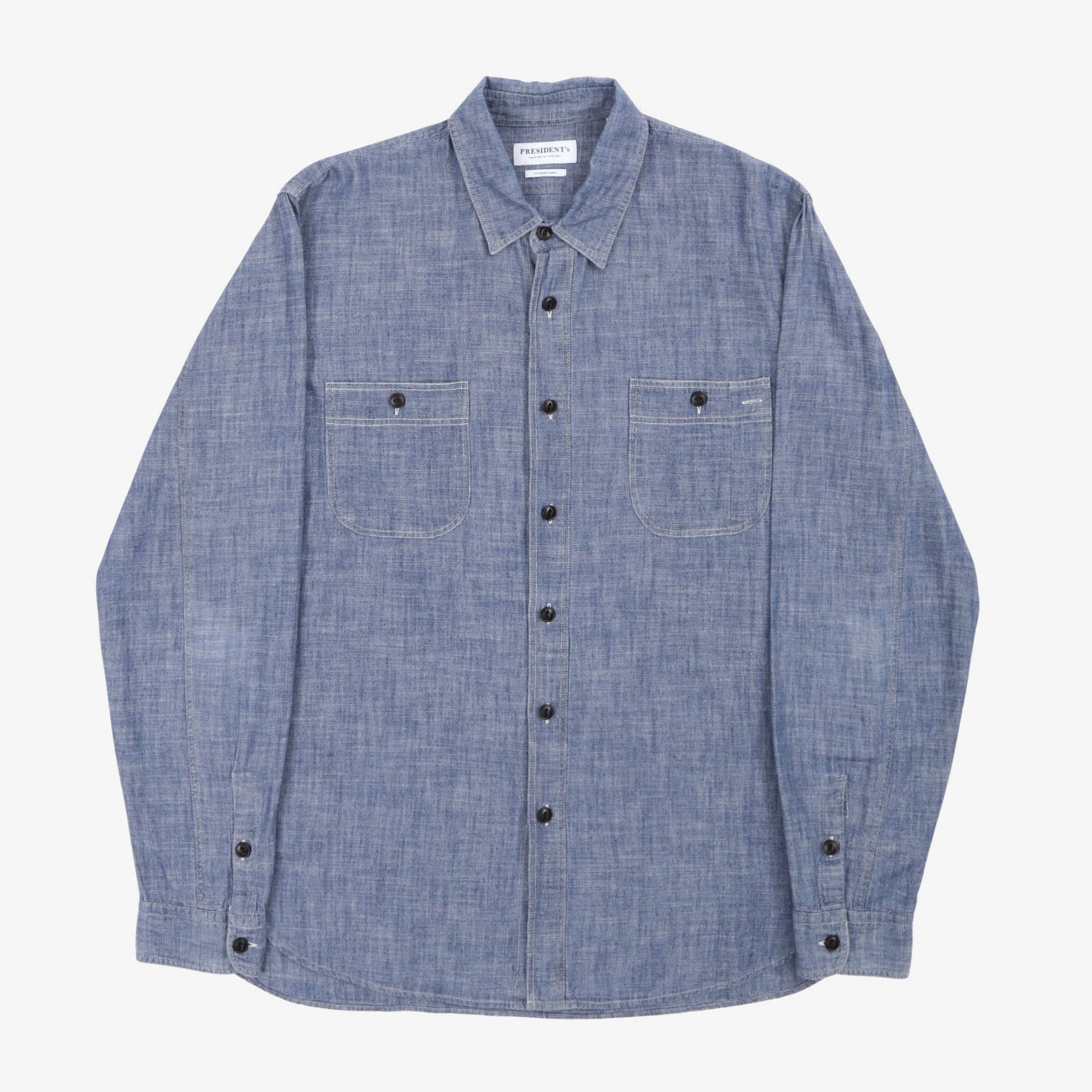 Selvedge Chambray Work Shirt