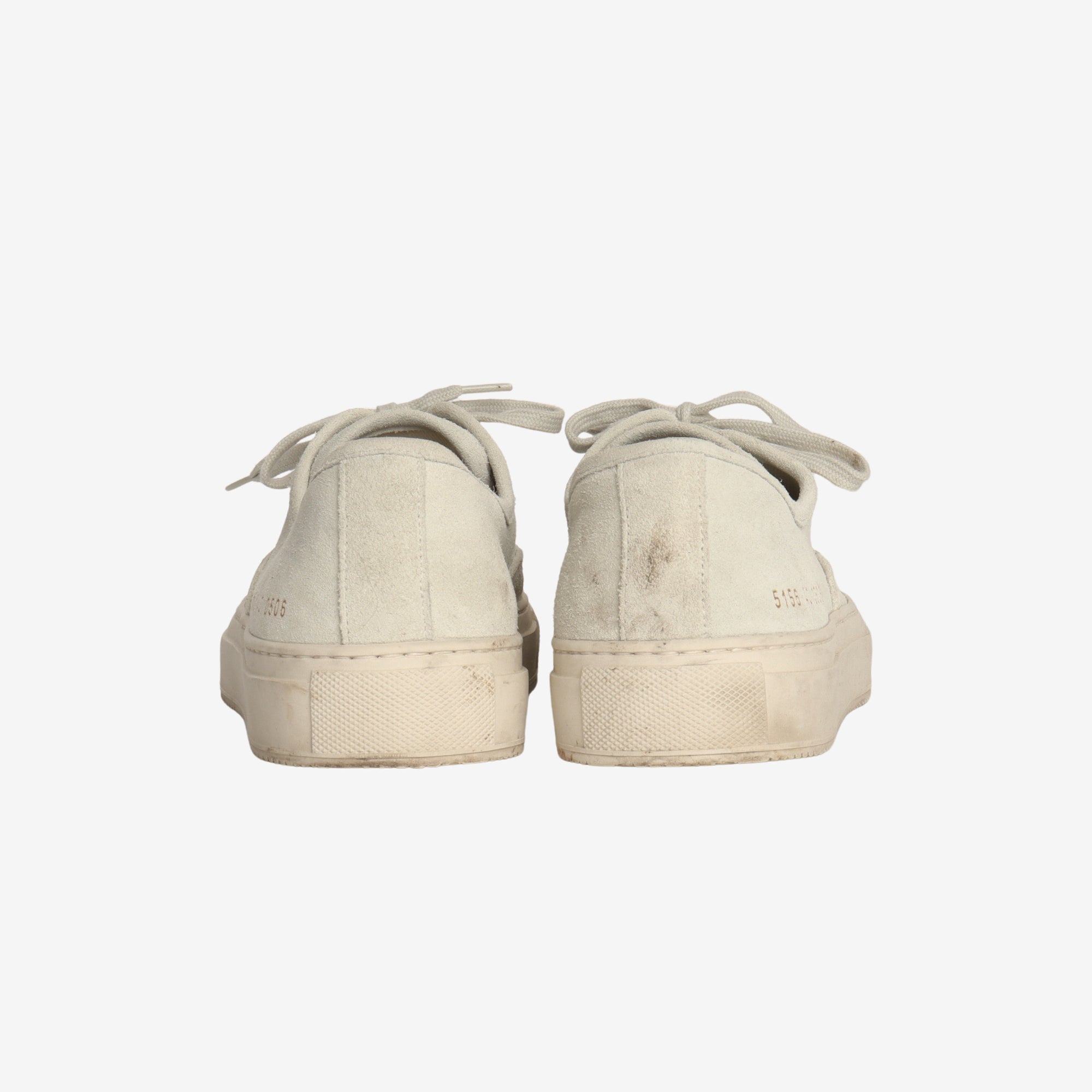 Four Hole Suede Sneakers