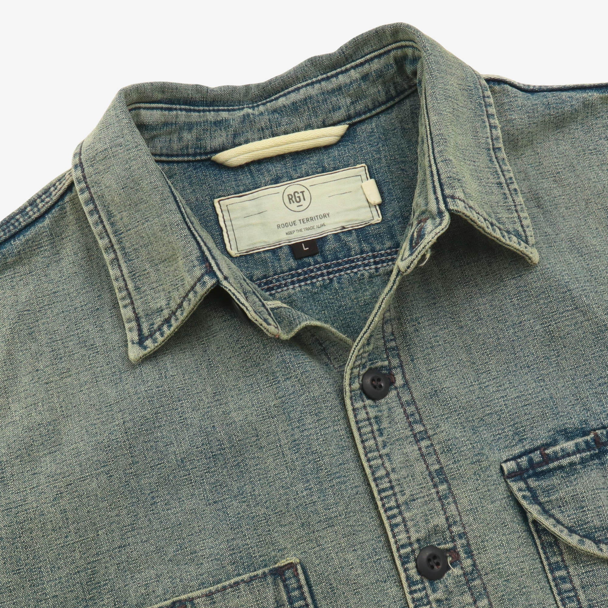 Selvedge Canvas Work Shirt