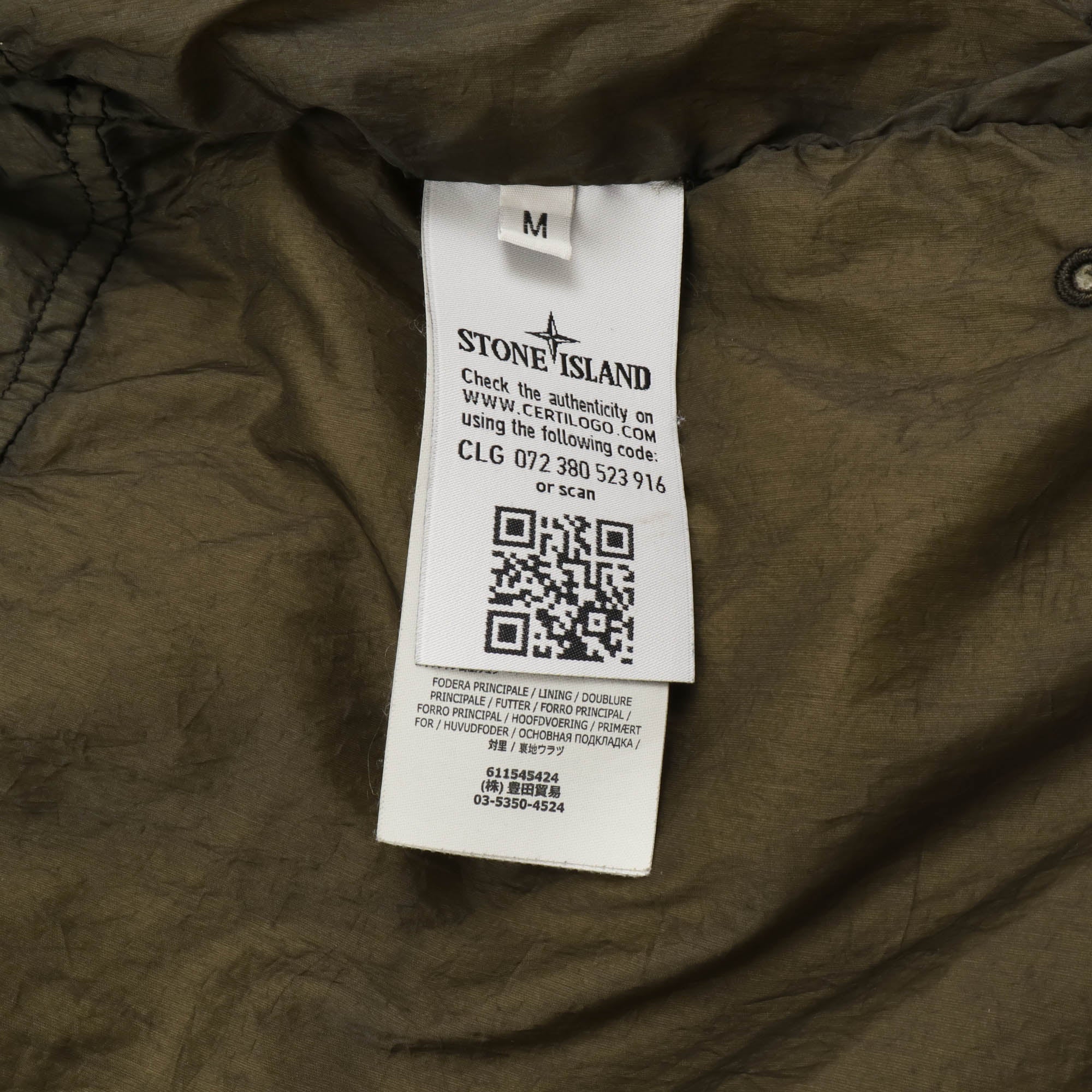 Garment Dyed Down Jacket
