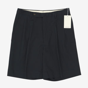 Pleated Shorts