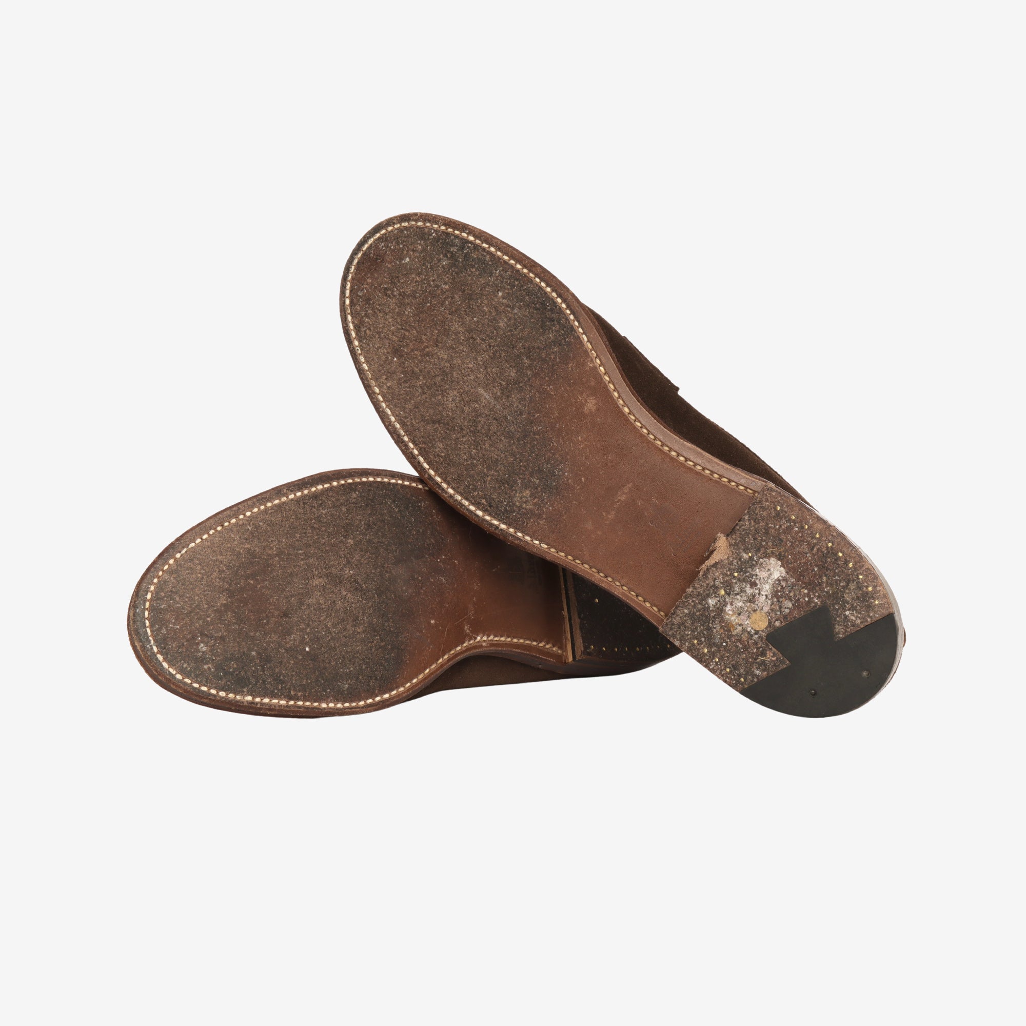 Unlined Suede Penny Loafer (Trunk)