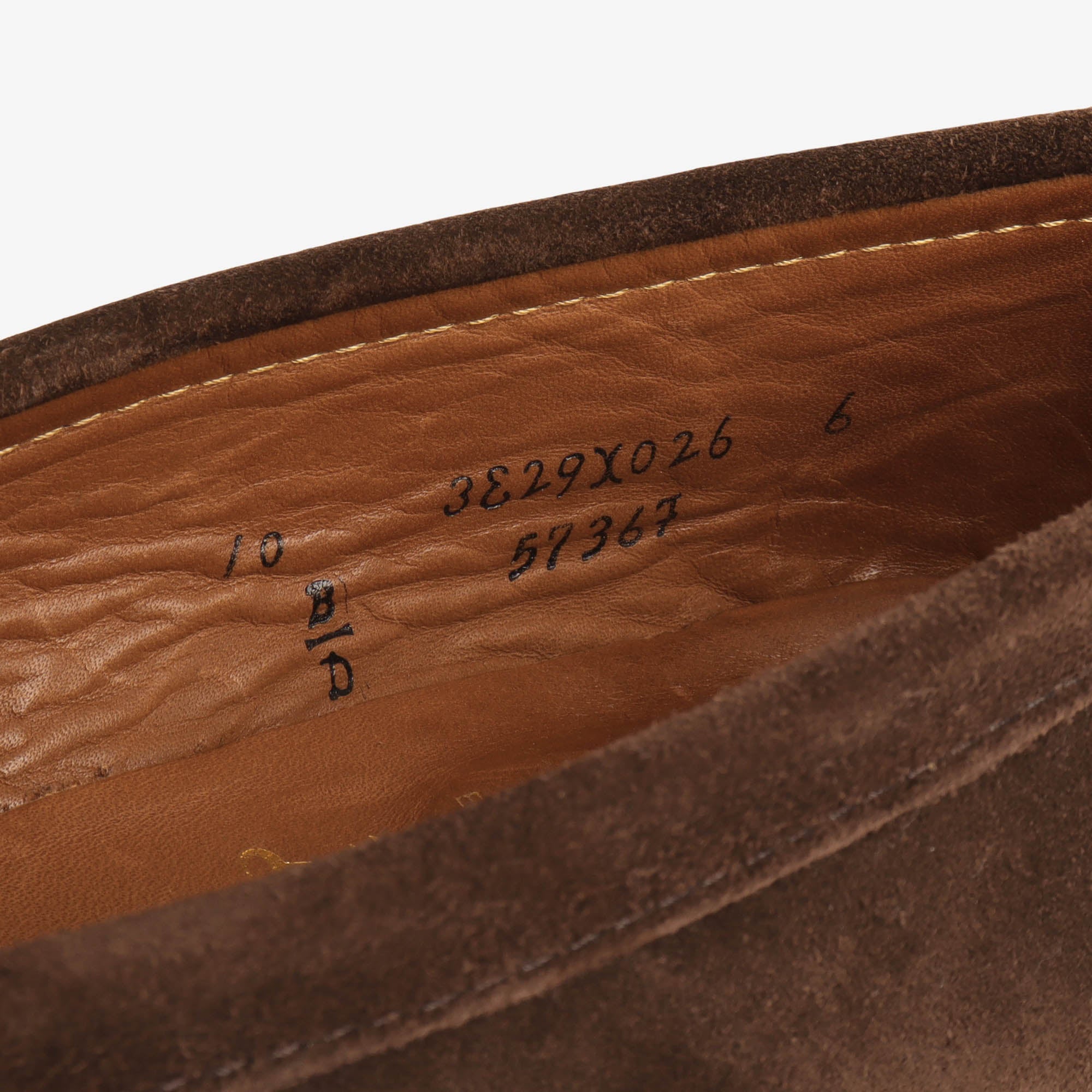Unlined Suede Penny Loafer (Trunk)