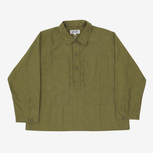 Workday Army Popover Shirt