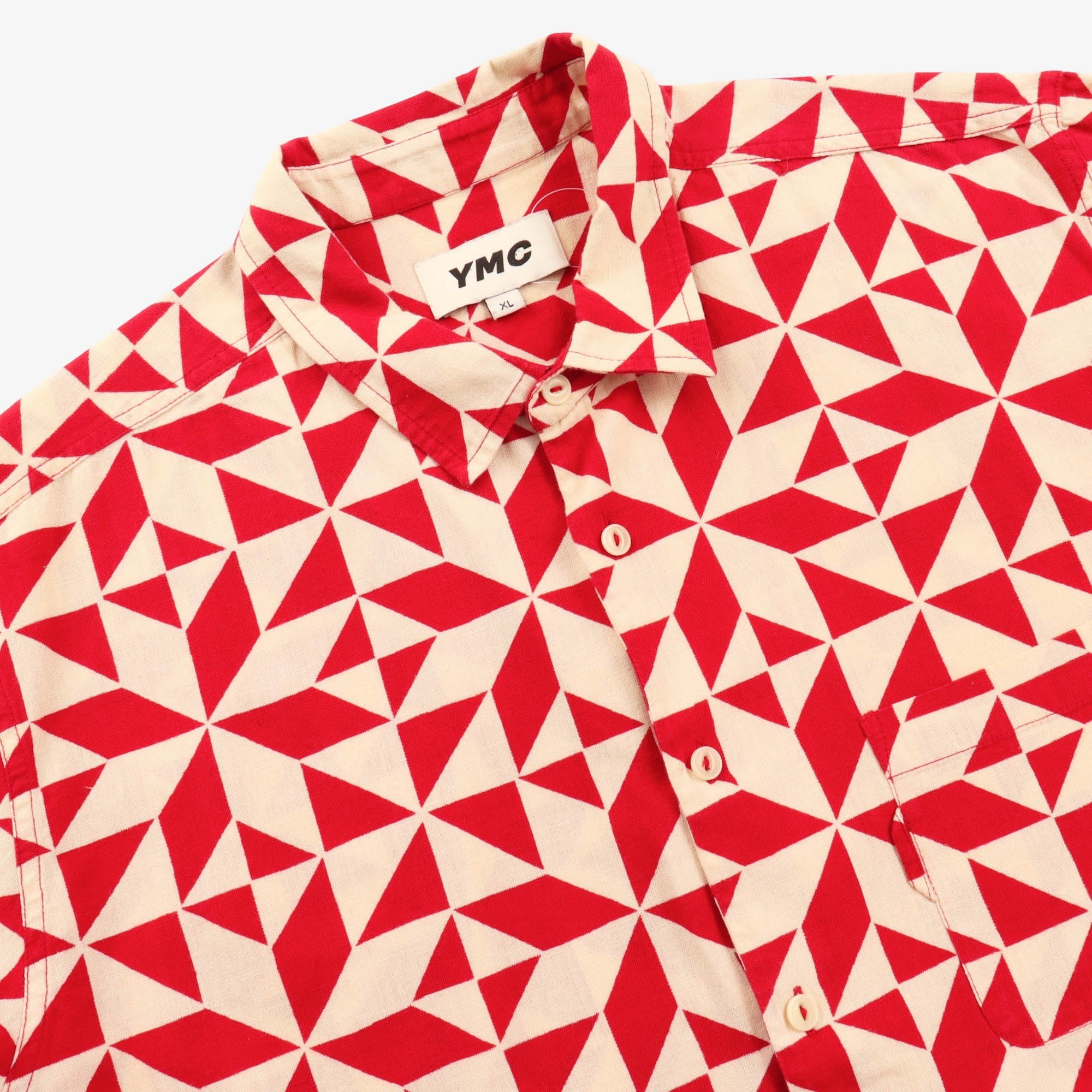 Flax Star Tile Print Shirt