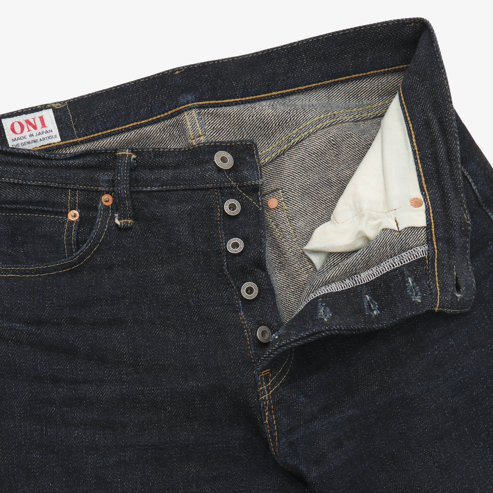 20oz Relaxed Tapered Selvedge Jean