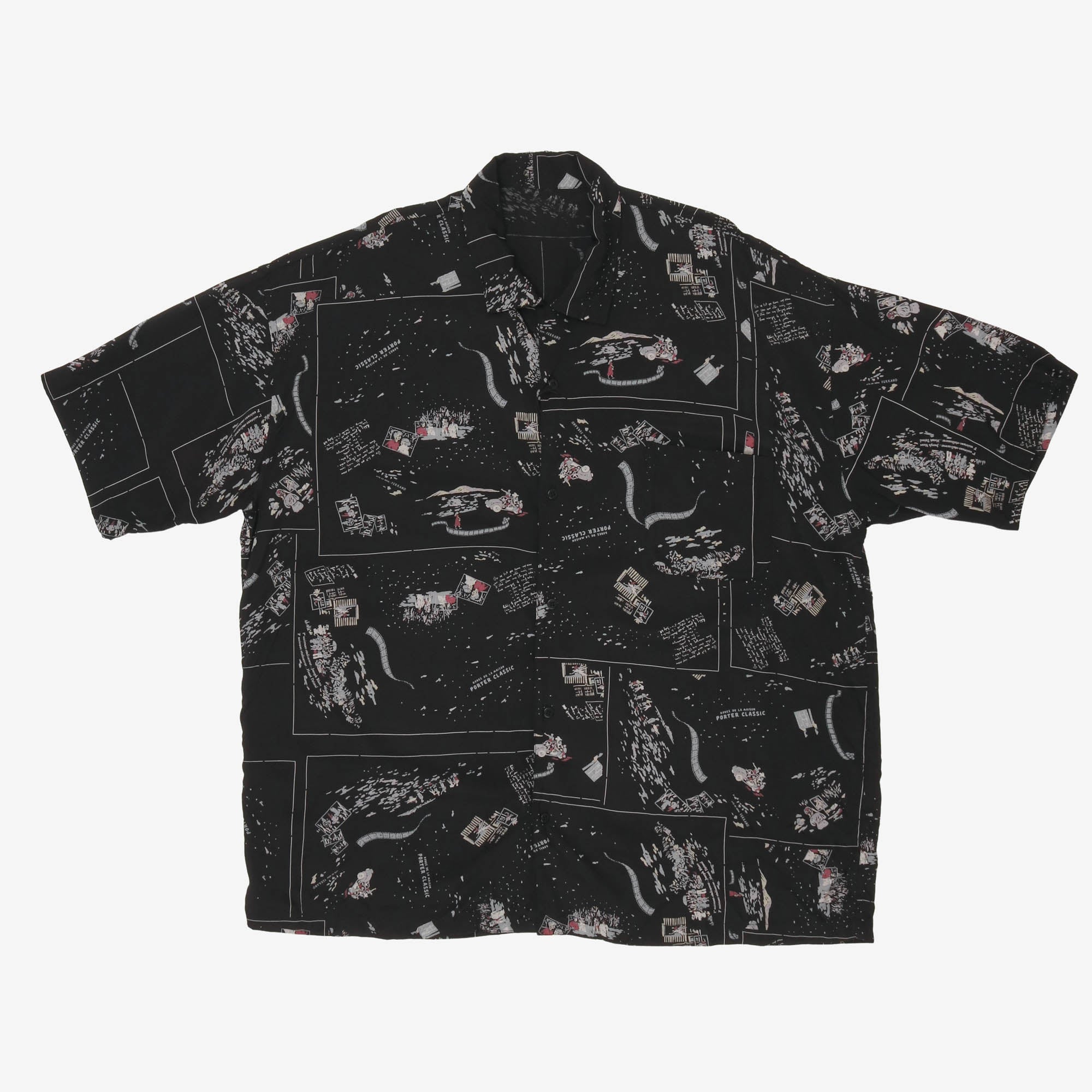 French Film Aloha Long Shirt