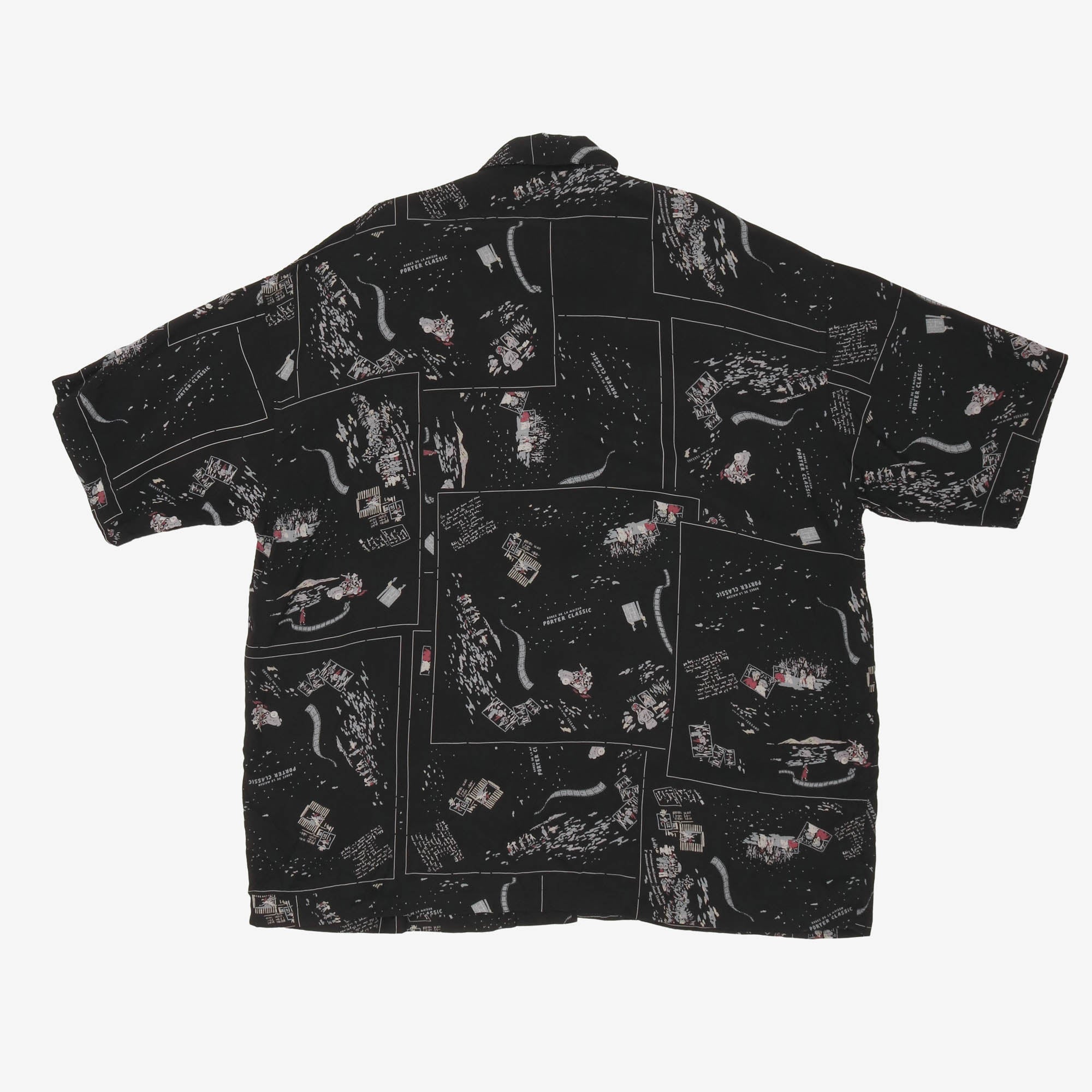 French Film Aloha Long Shirt