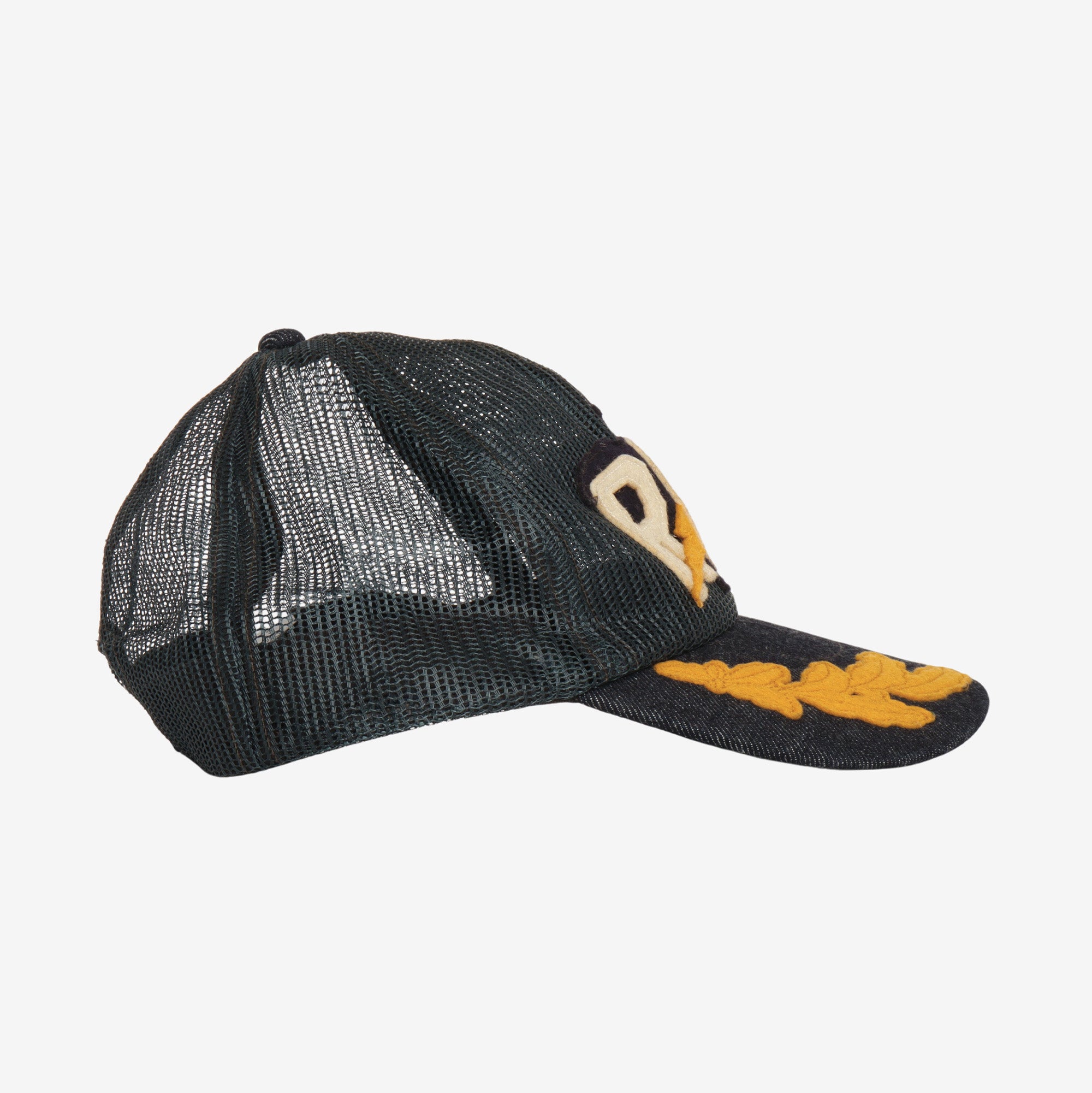Denim Mesh Trucker Cap