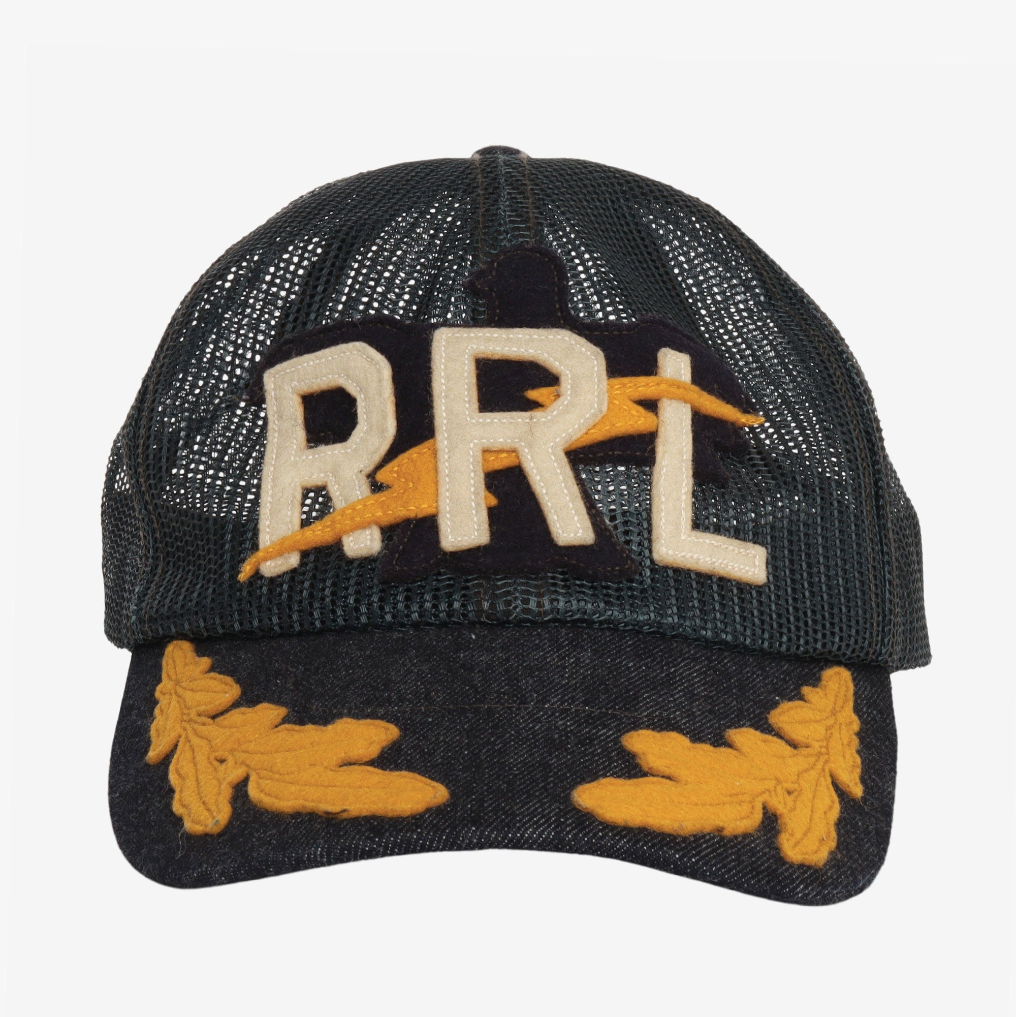 Denim Mesh Trucker Cap