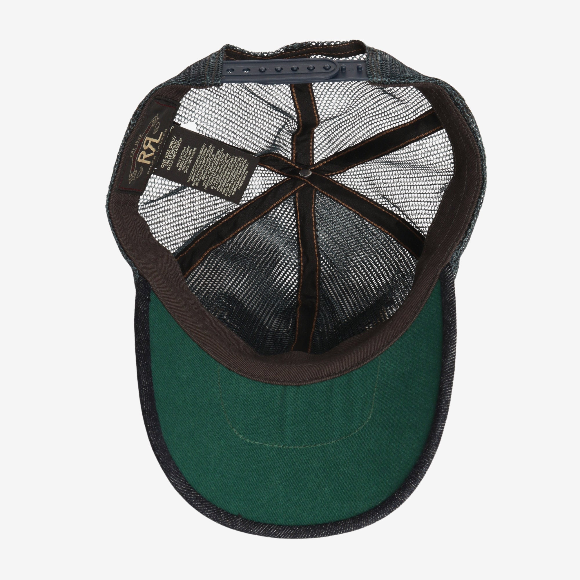 Denim Mesh Trucker Cap