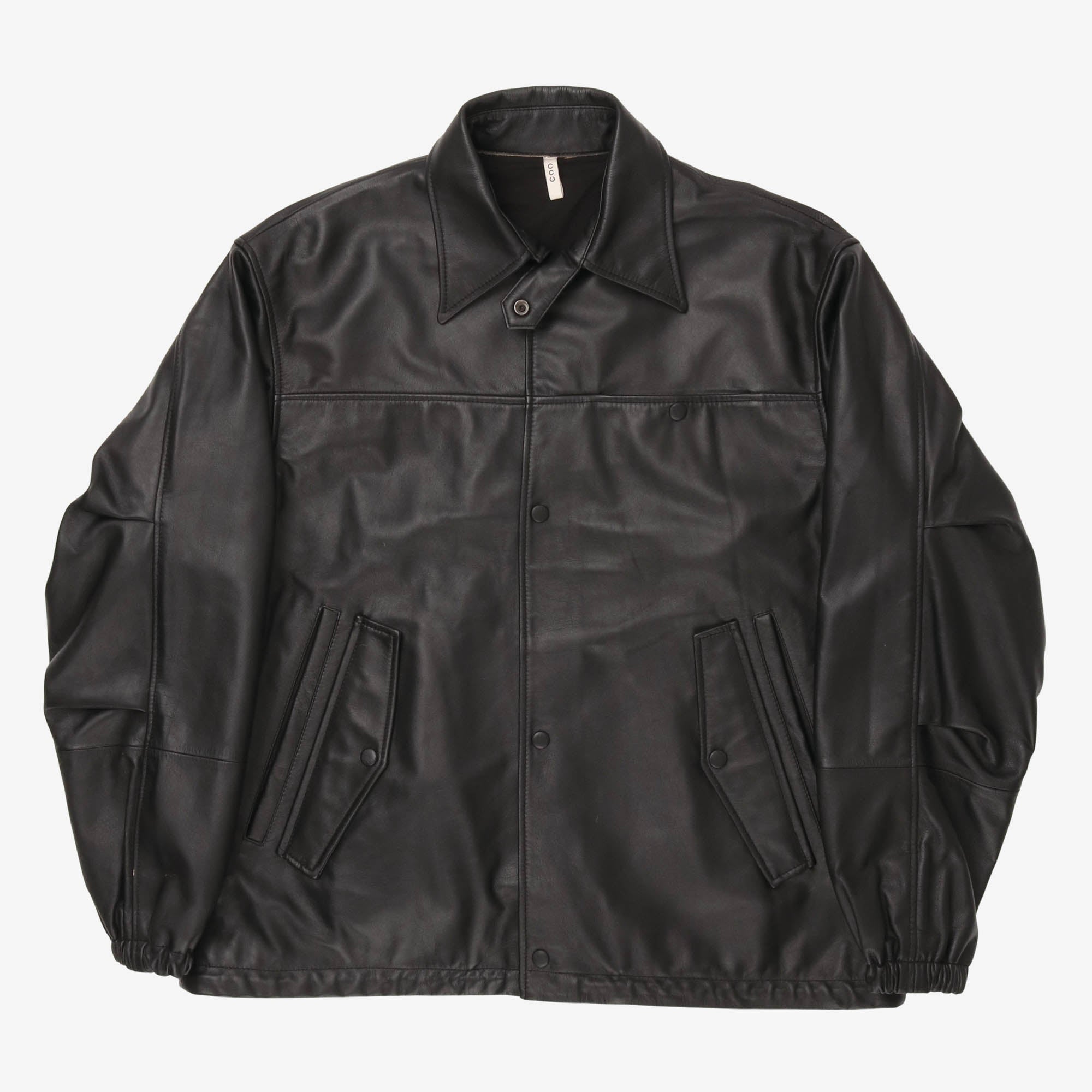 Leather Coach Jacket