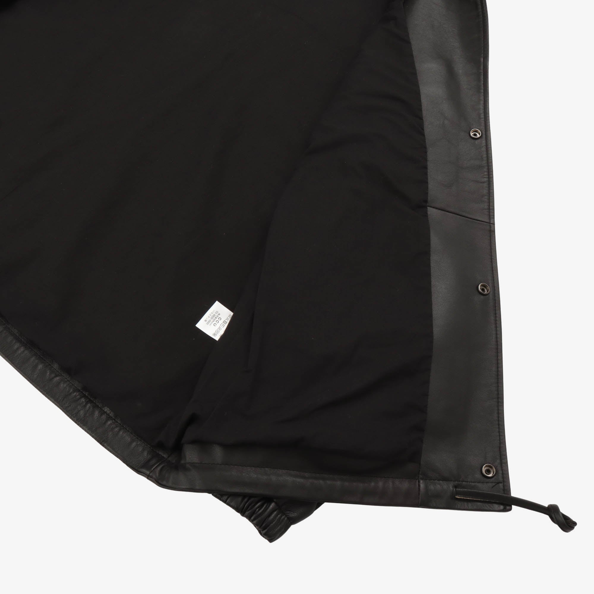 Leather Coach Jacket