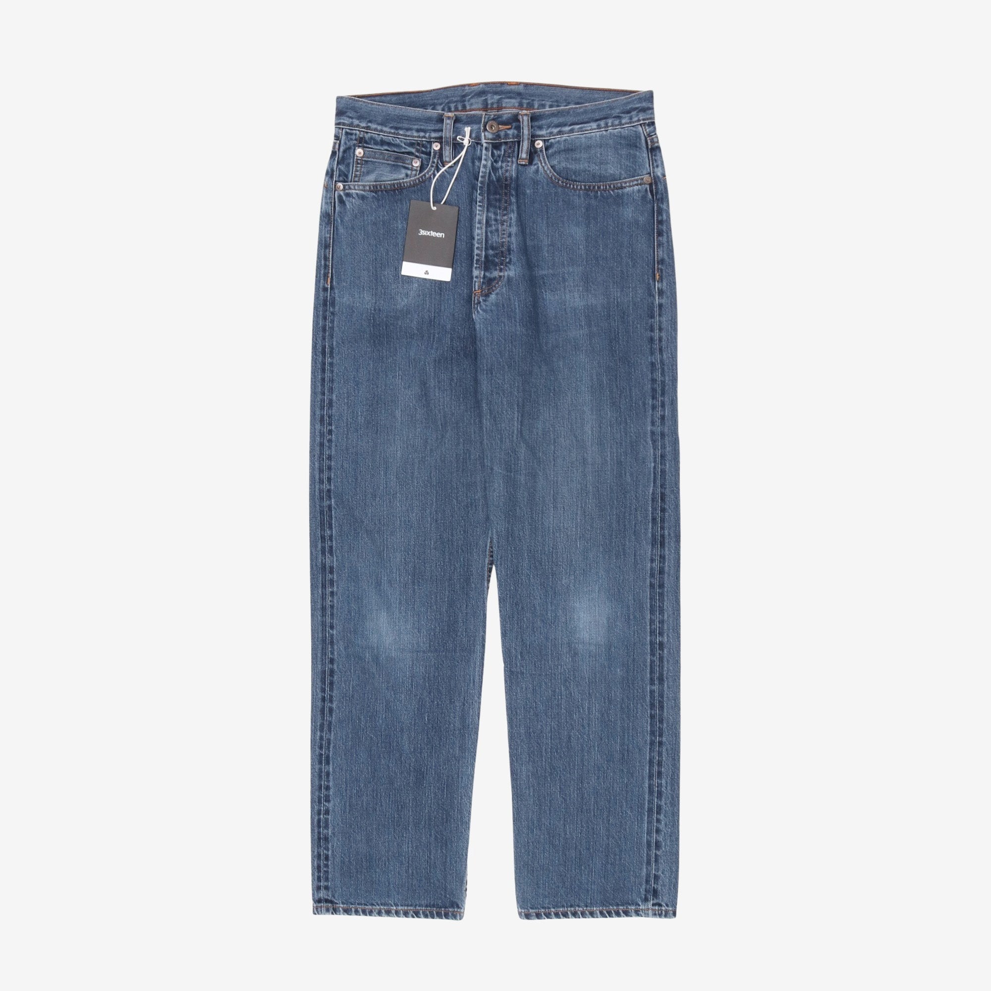 Stonewashed Selvedge Denim