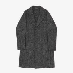Mohair Blend Overcoat