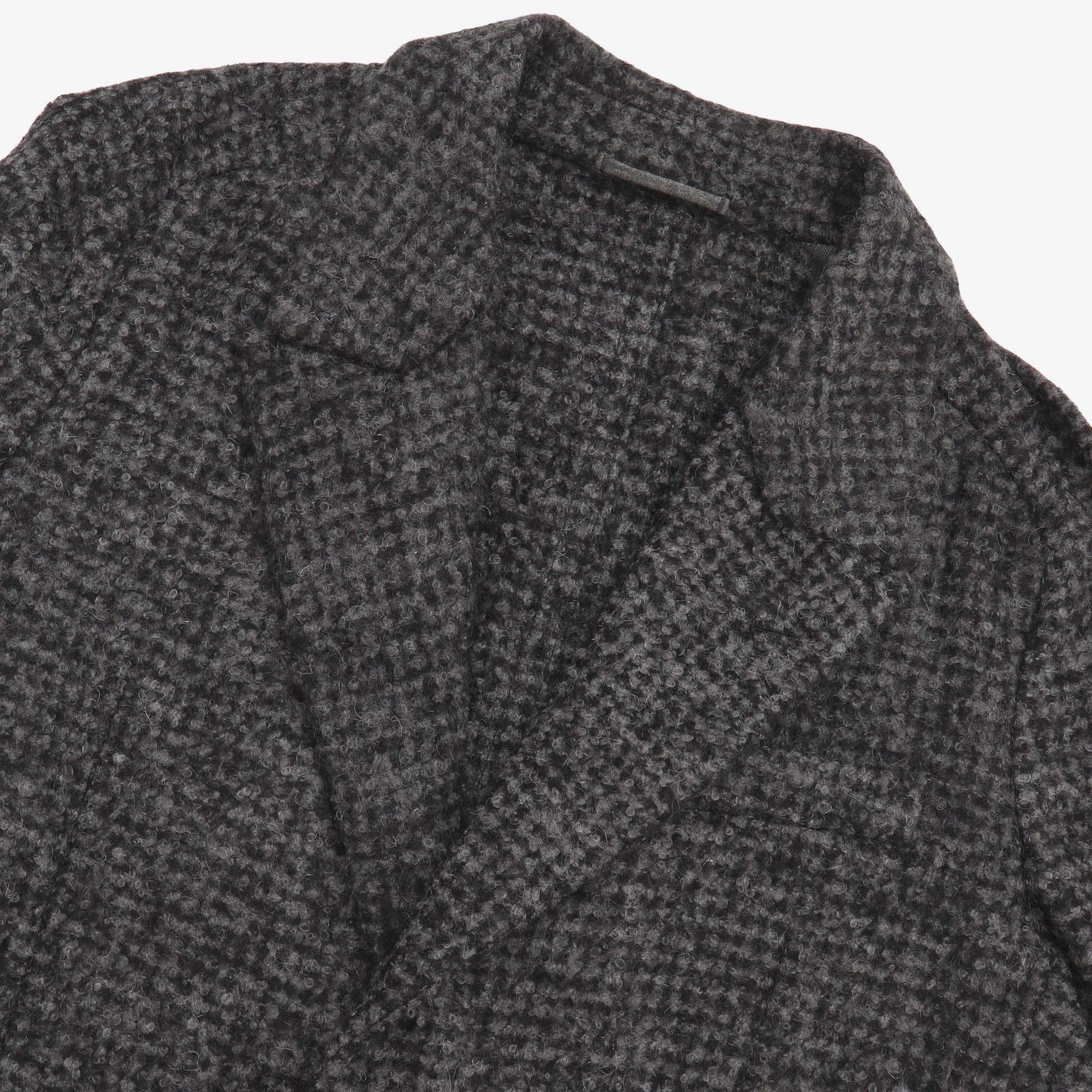 Mohair Blend Overcoat