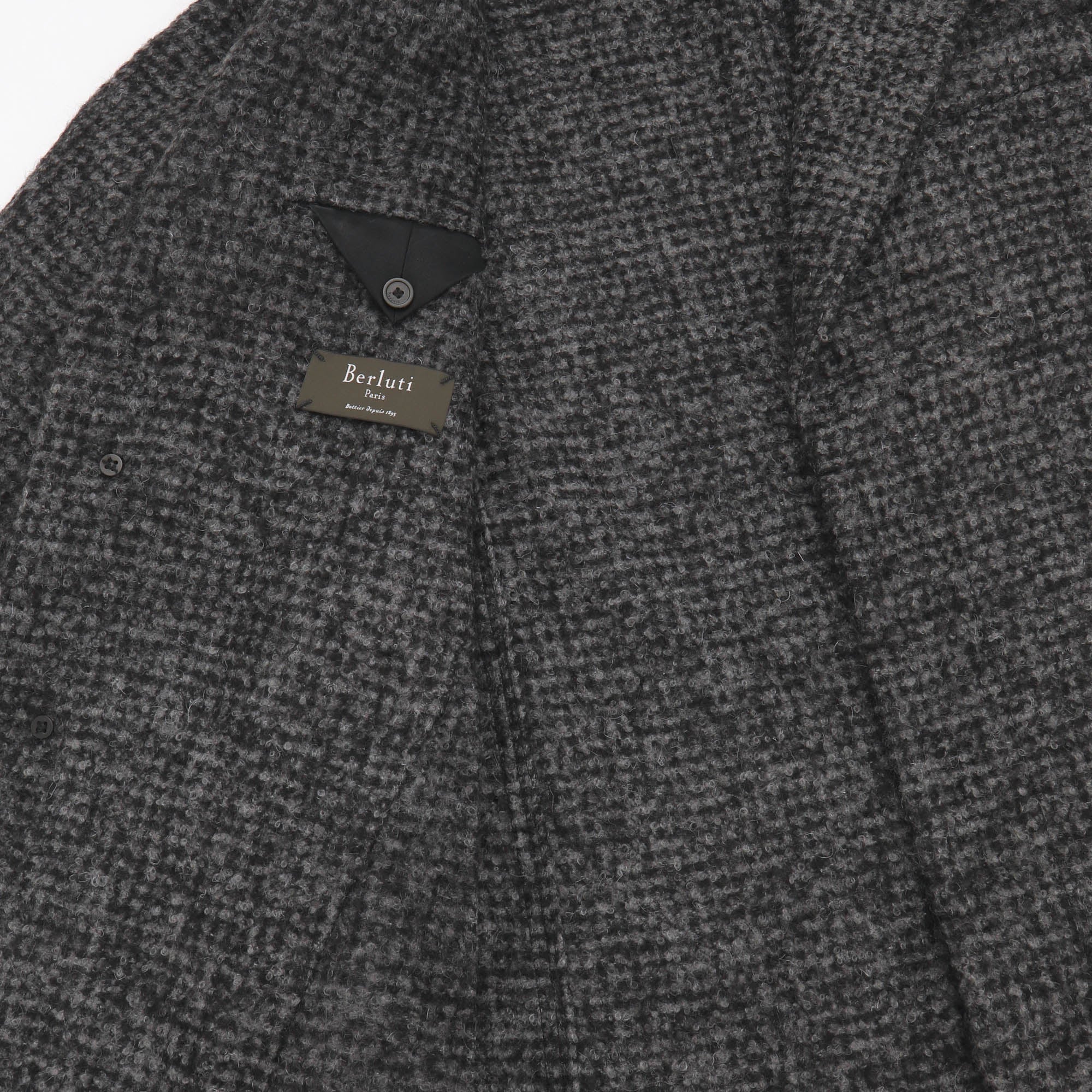 Mohair Blend Overcoat